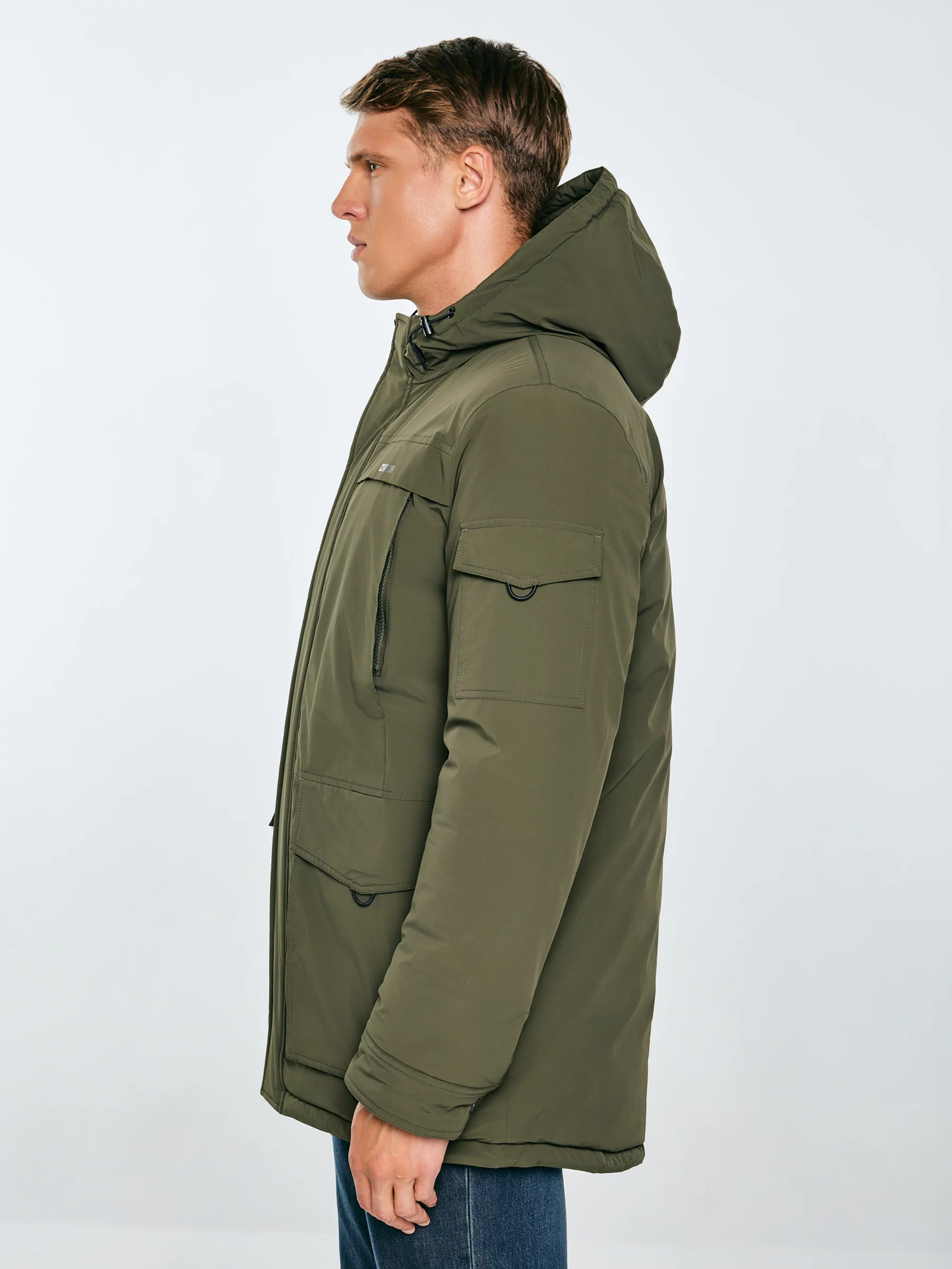 Kurtka męska z wypełnieniem khaki Lob 303