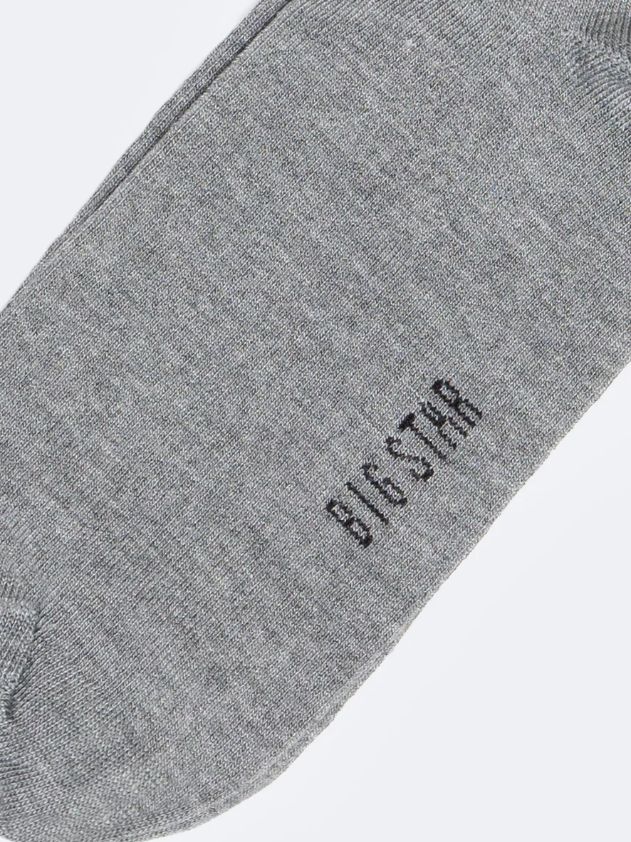 Skarpety męskie bambusowe szare Belong 901