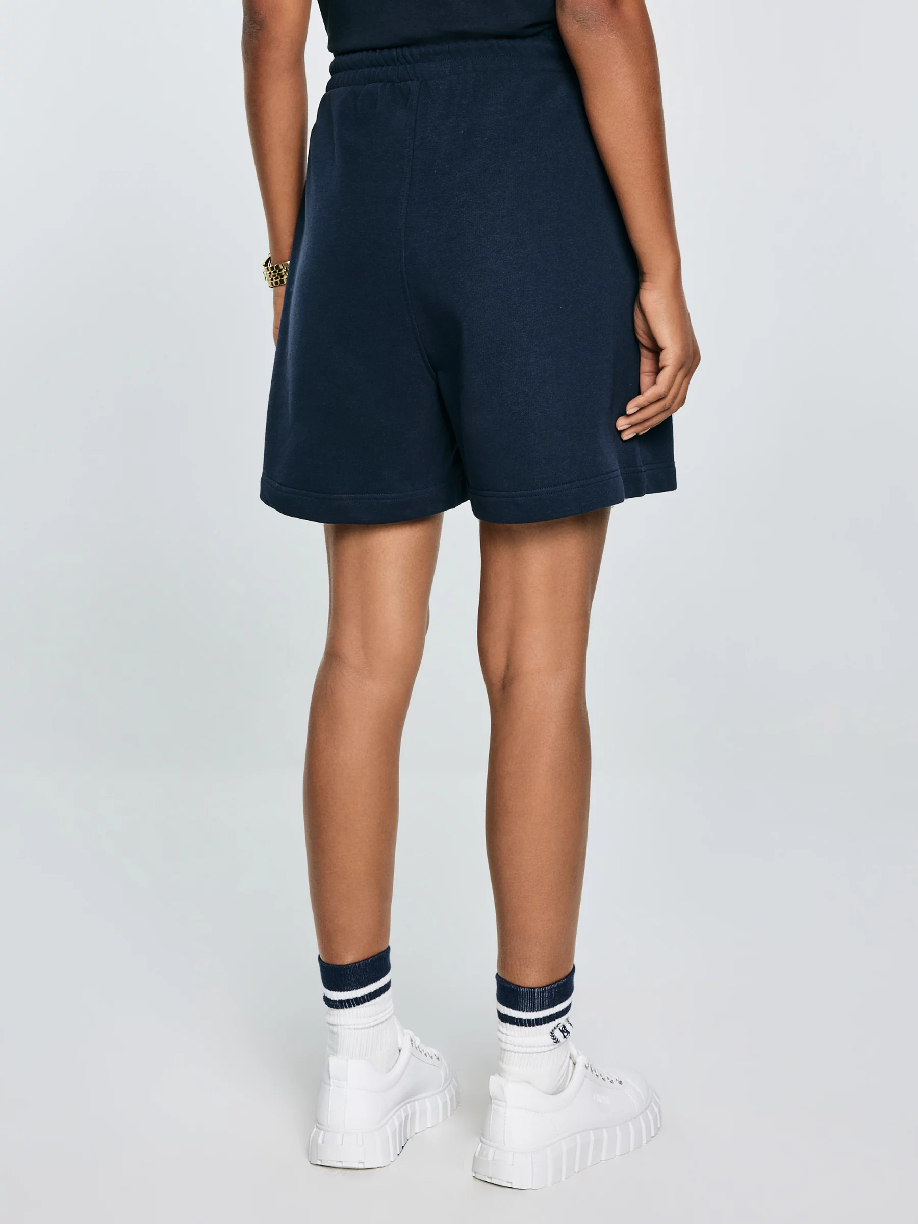 Szorty damskie dresowe granatowe Miraya 403