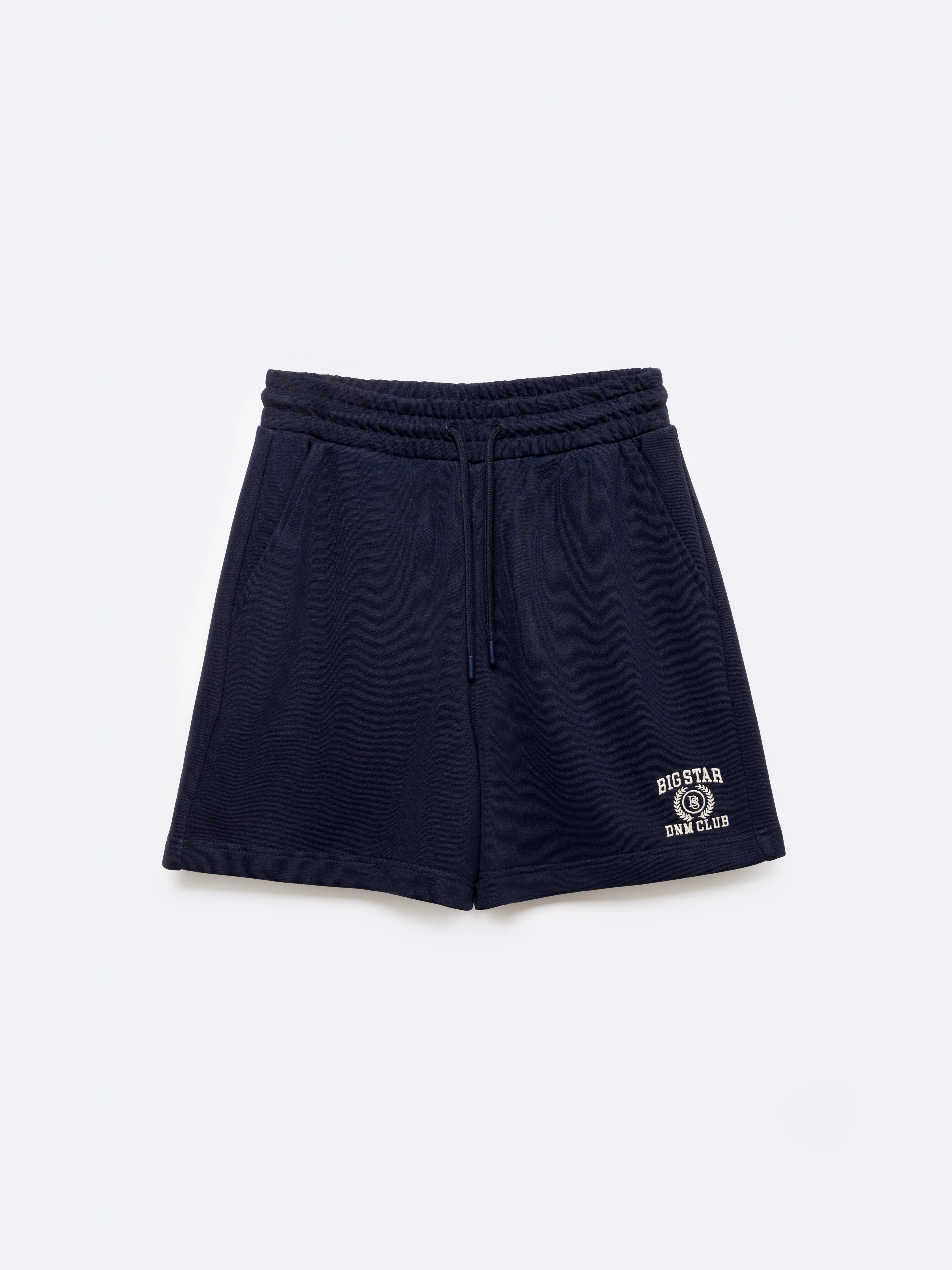 Szorty damskie dresowe granatowe Miraya 403