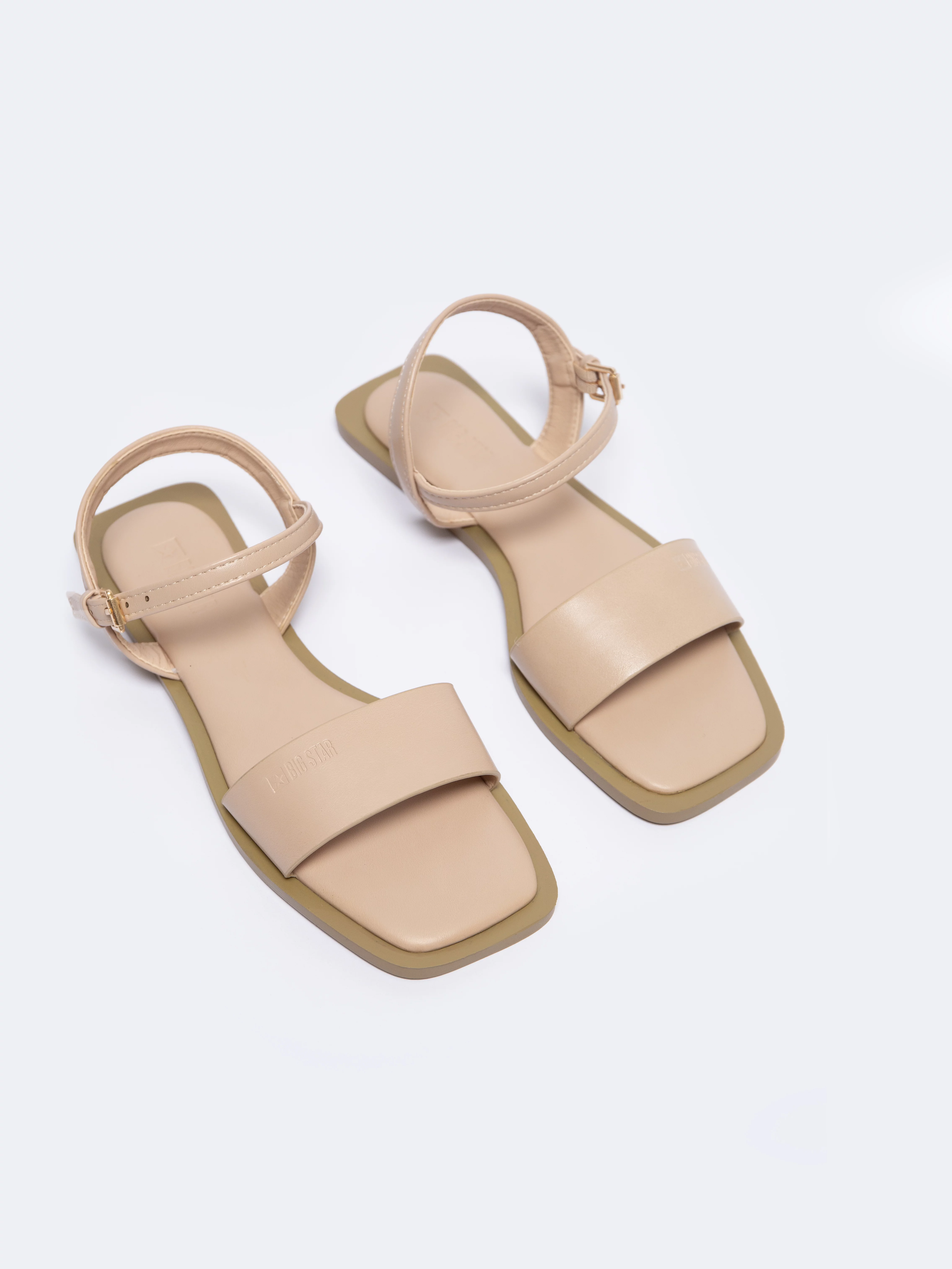 Sandały damskie beżowe NN274028 801