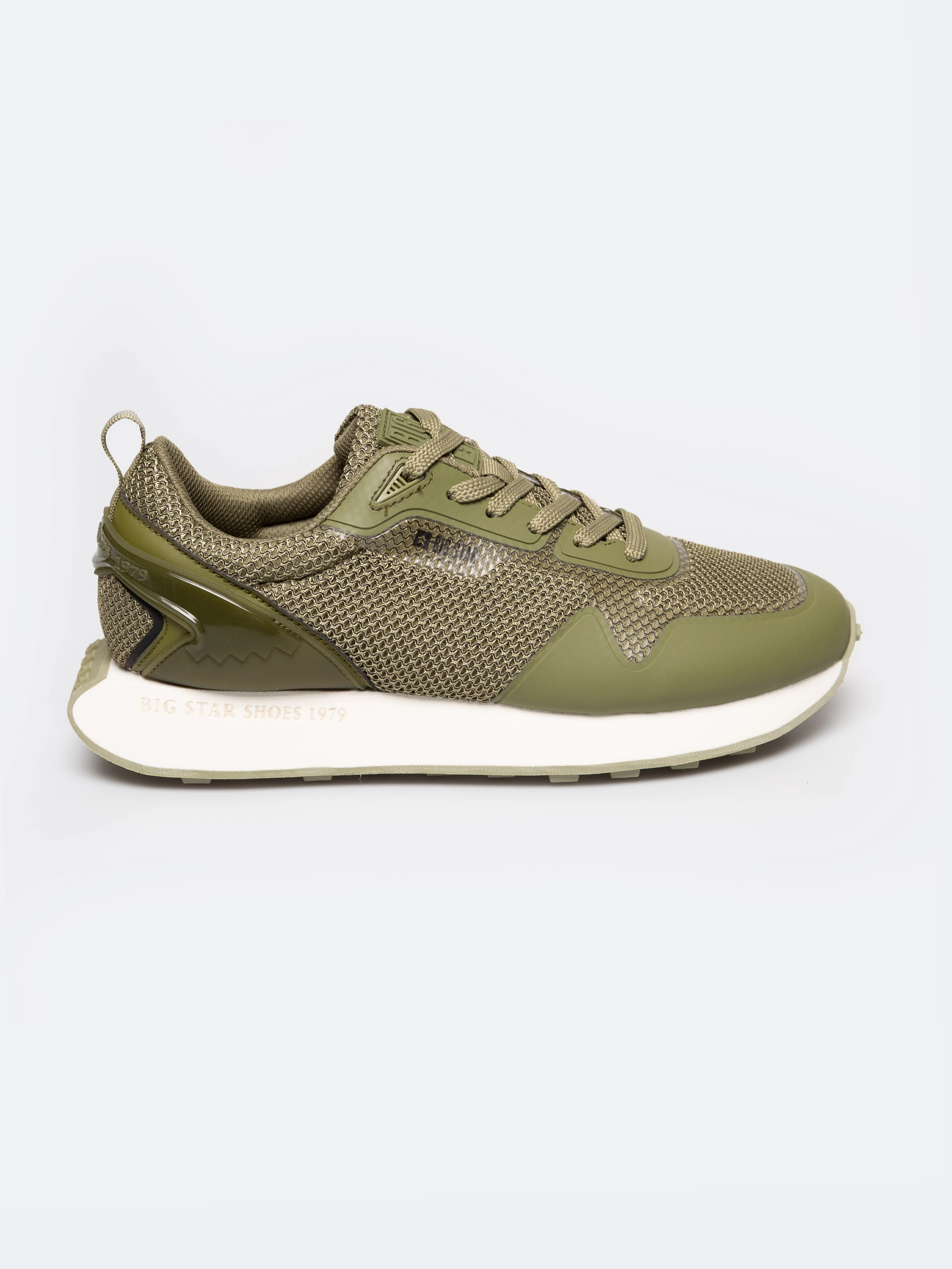 Sneakersy męskie khaki RR174360 303