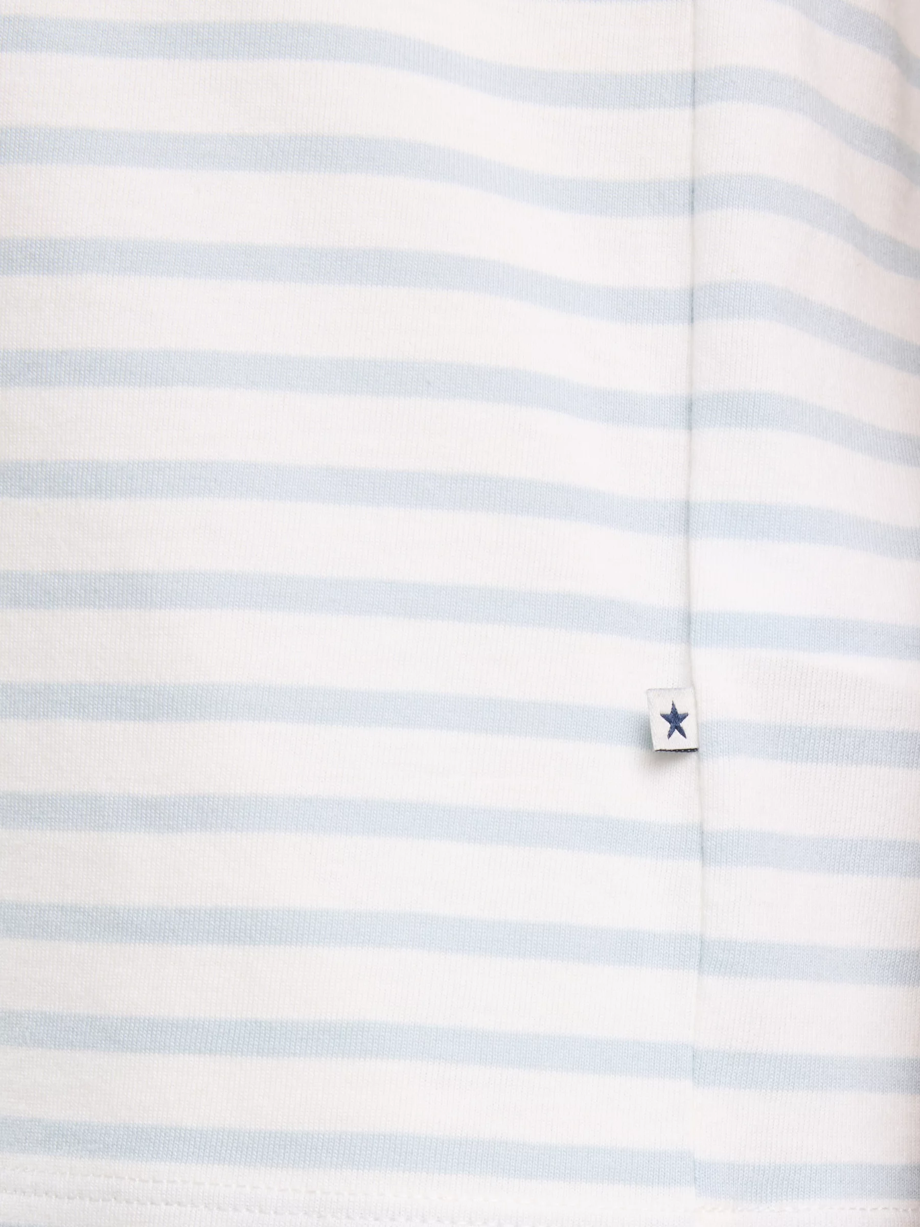 Koszulka damska w paski biało-niebieska Aleksa 400