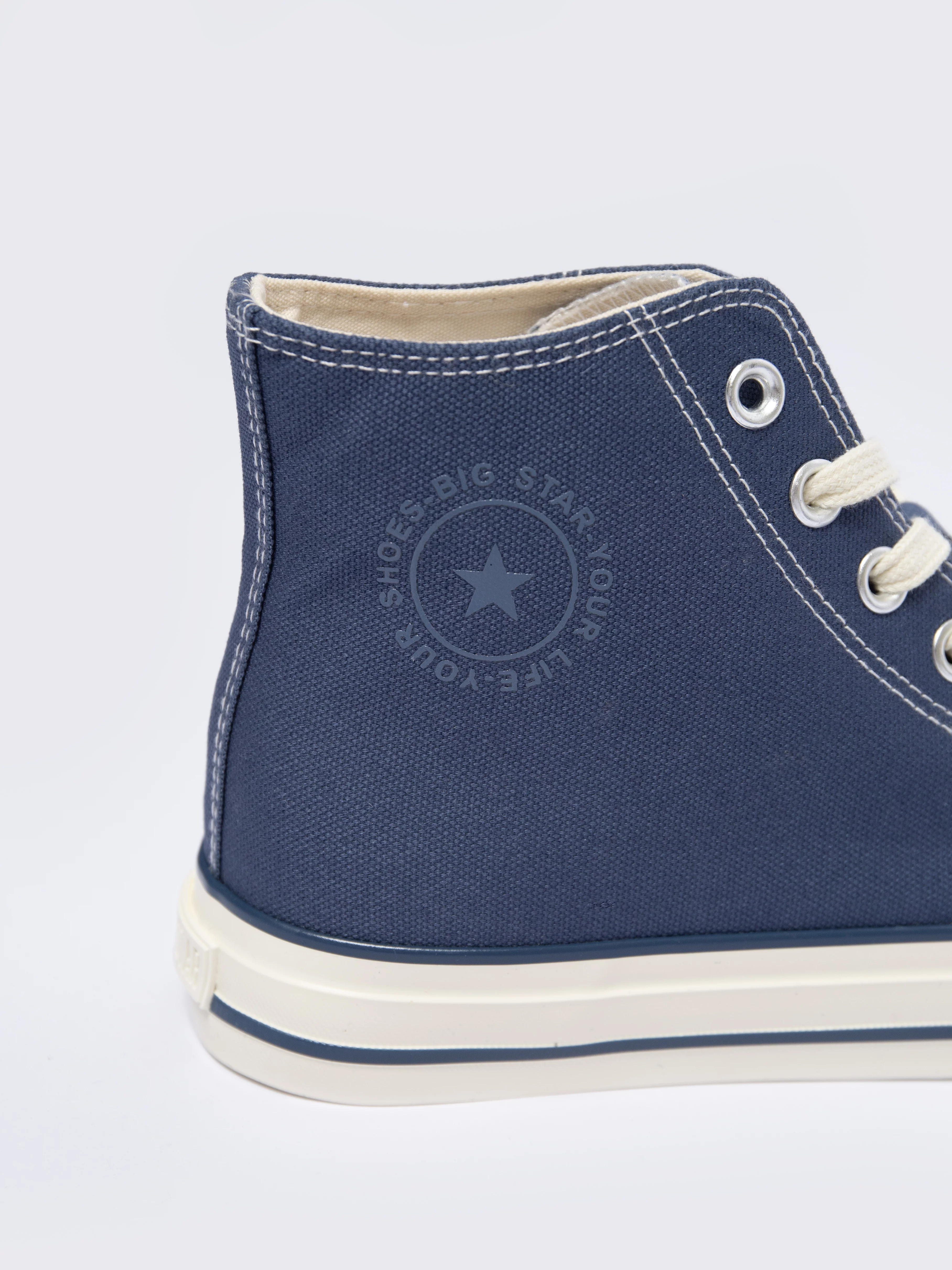 Trampki męskie wysokie niebieskie NN174527 401