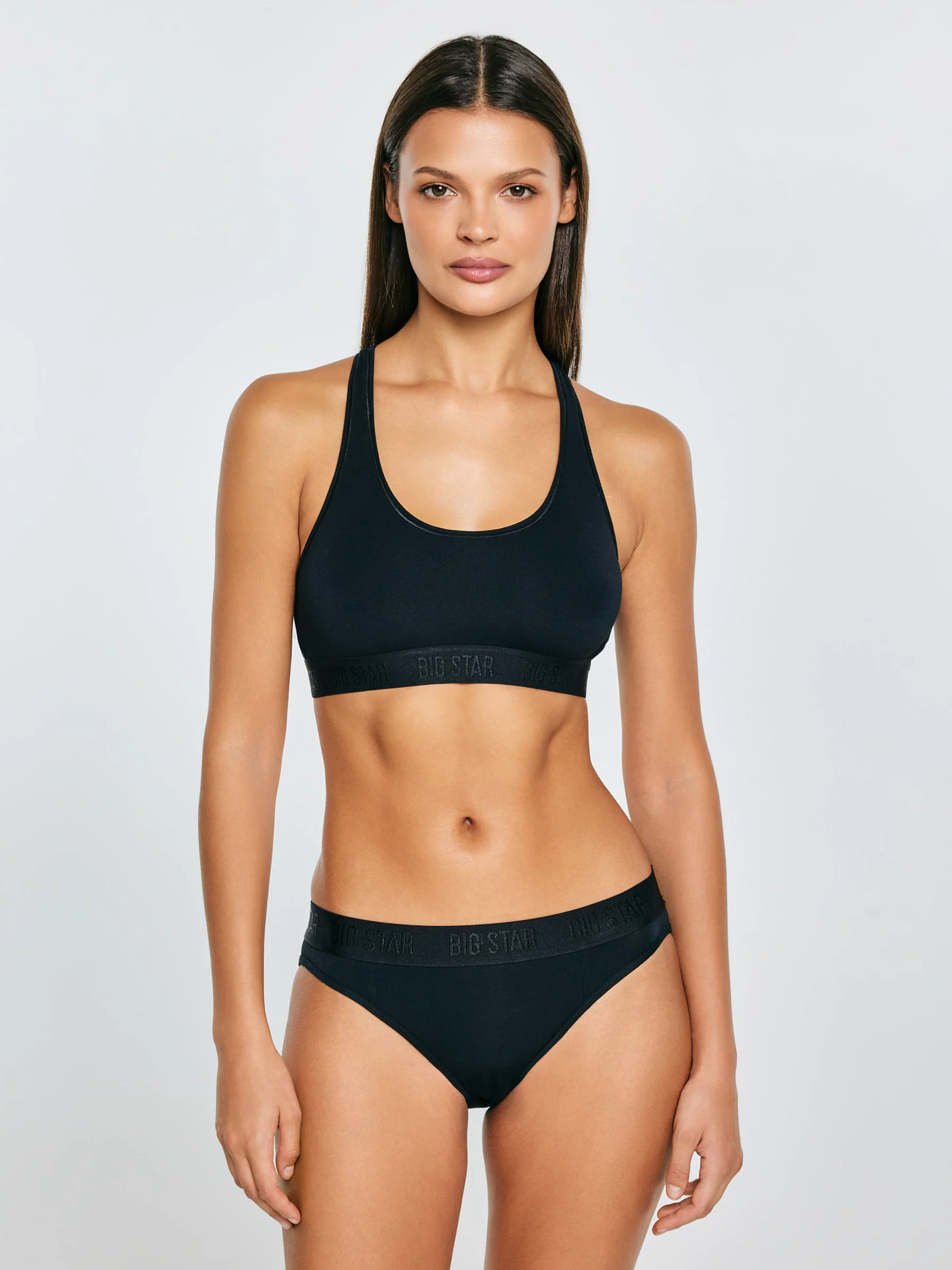 Biustonosz damski czarny Catherine 906