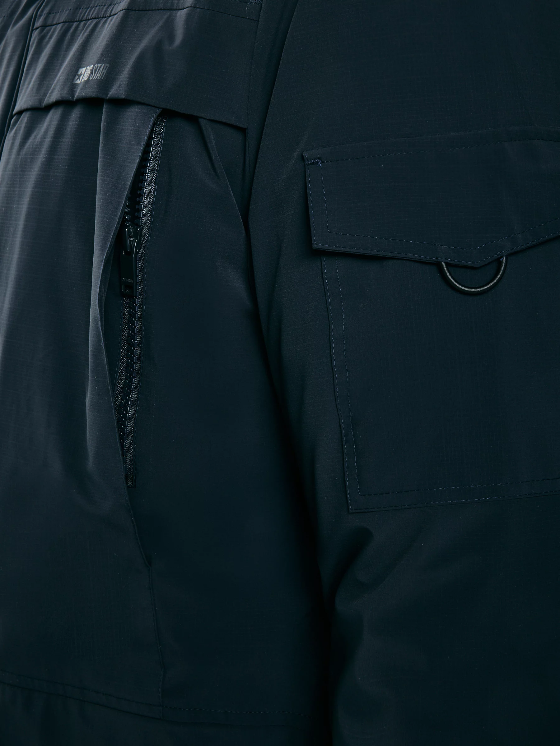 Kurtka męska z wypełnieniem granatowa Lob 404