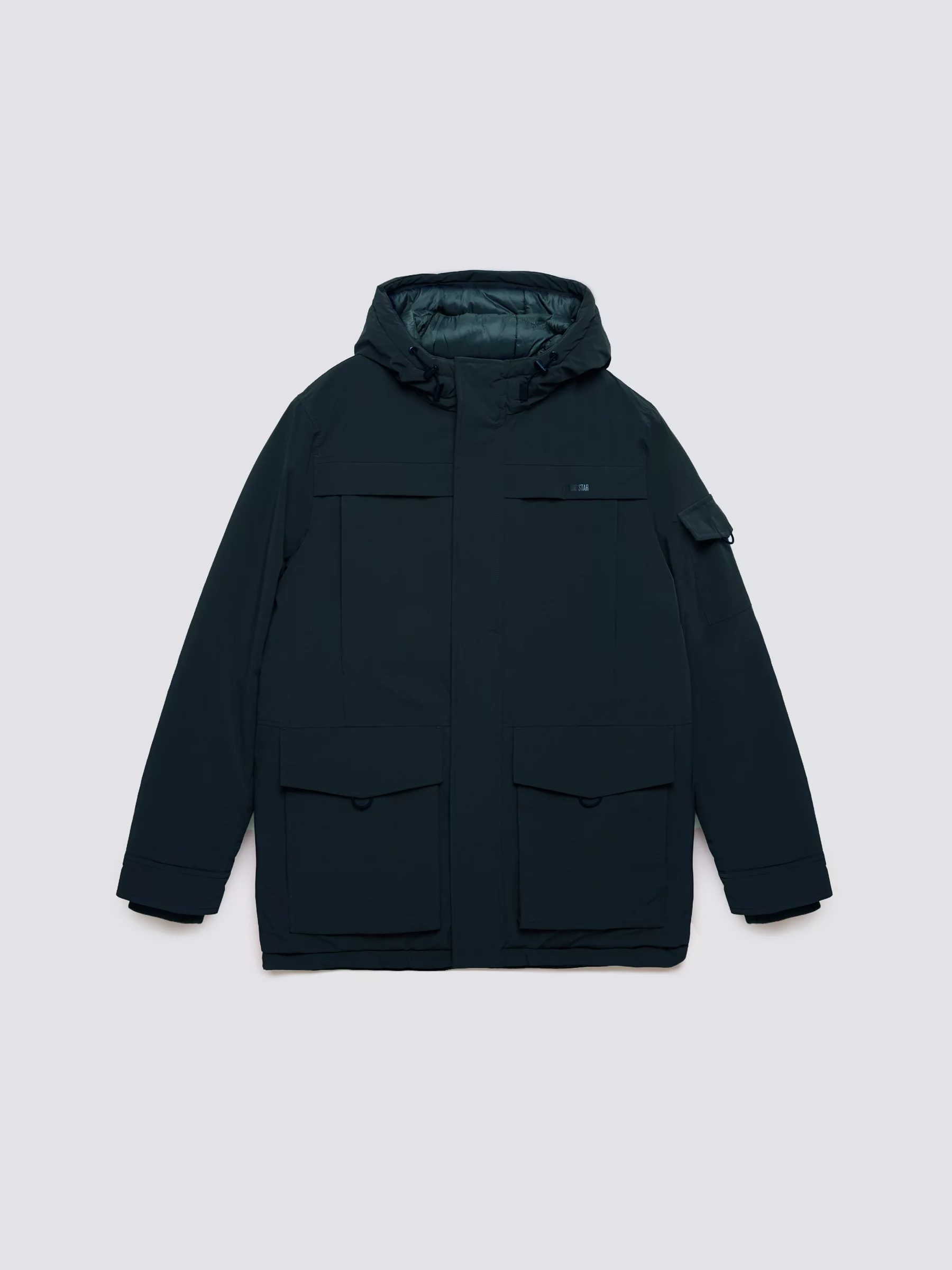 Kurtka męska z wypełnieniem granatowa Lob 404