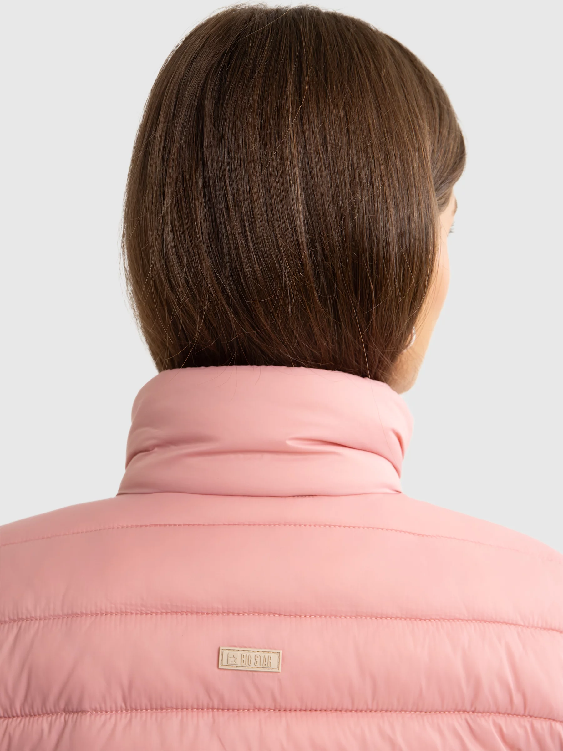 Kurtka dziewczęca przejściowa różowa Derbi 601