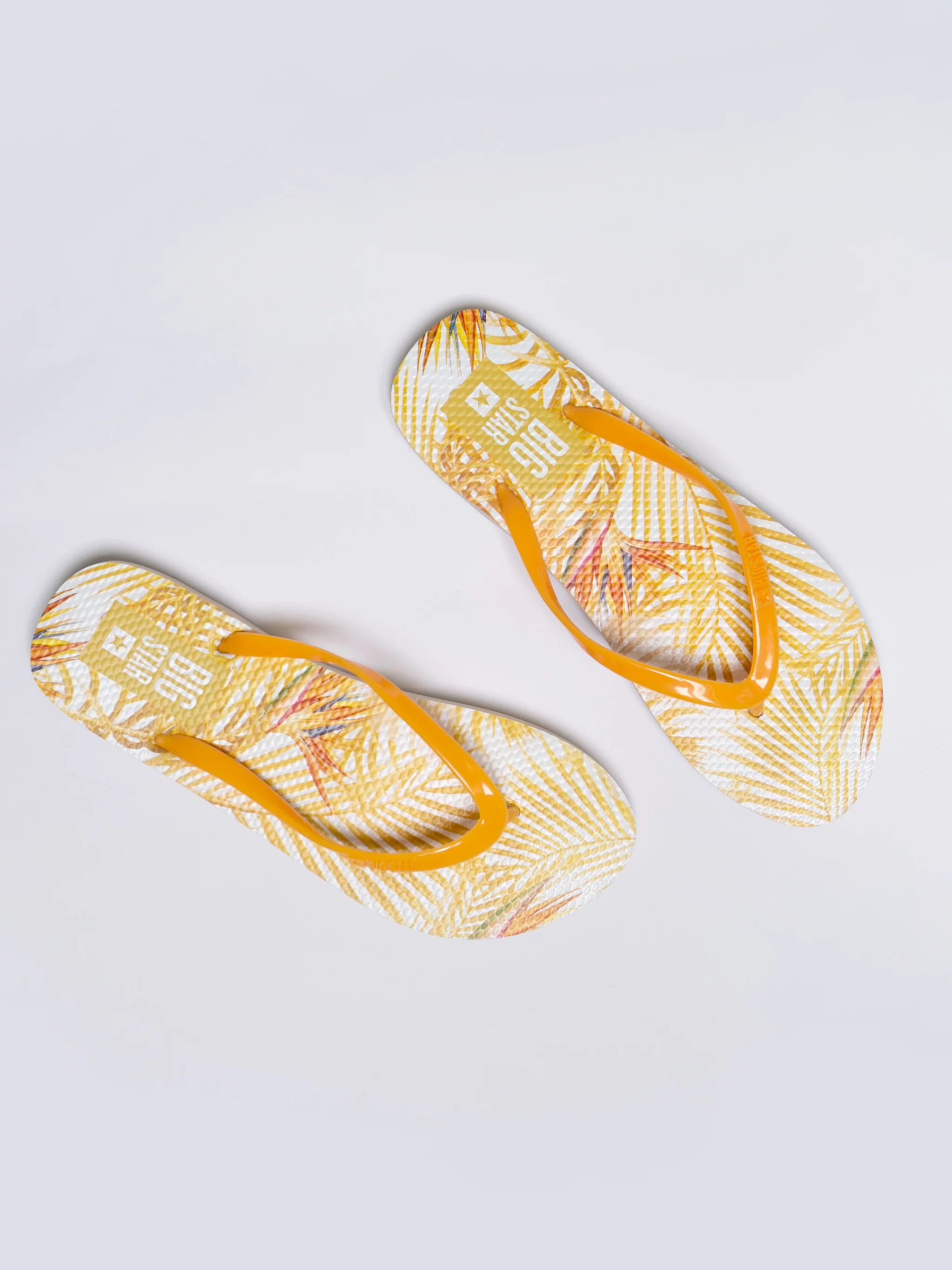 Japonki damskie żółte LL274819 201