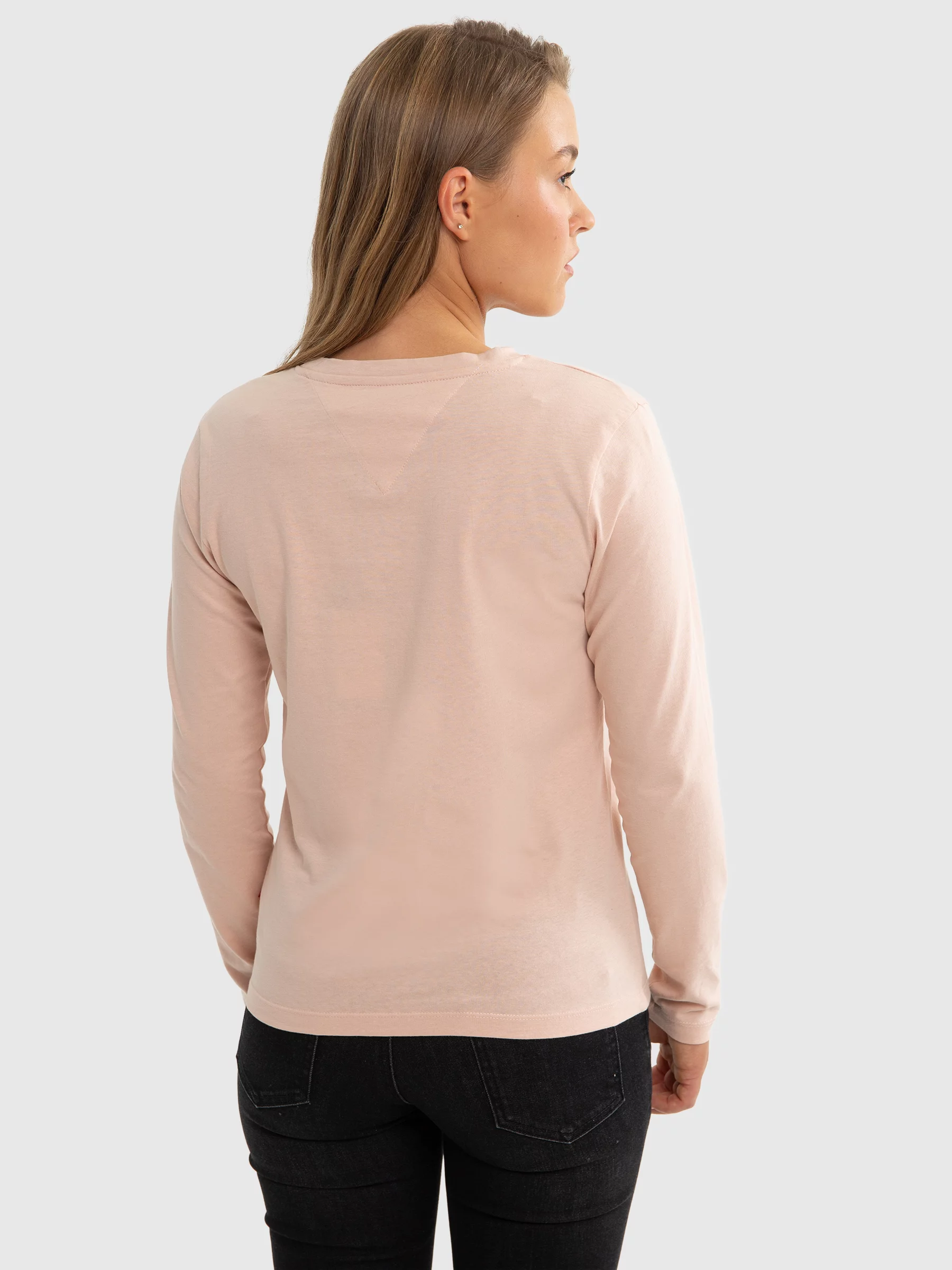 Bluzka dziewczęca longsleeve różowa Brina 600