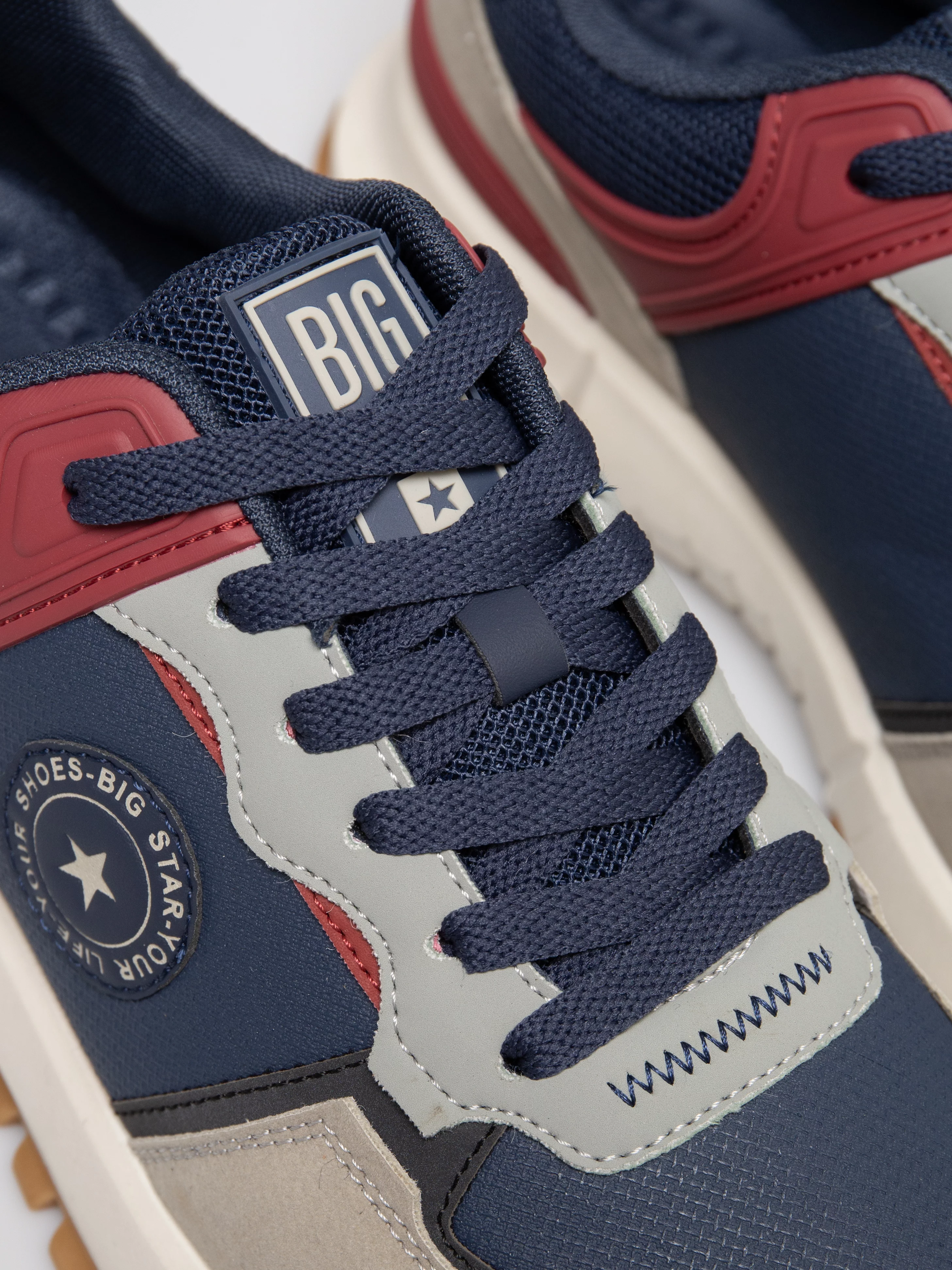 Sneakersy męskie sportowe granatowe SS174061 403