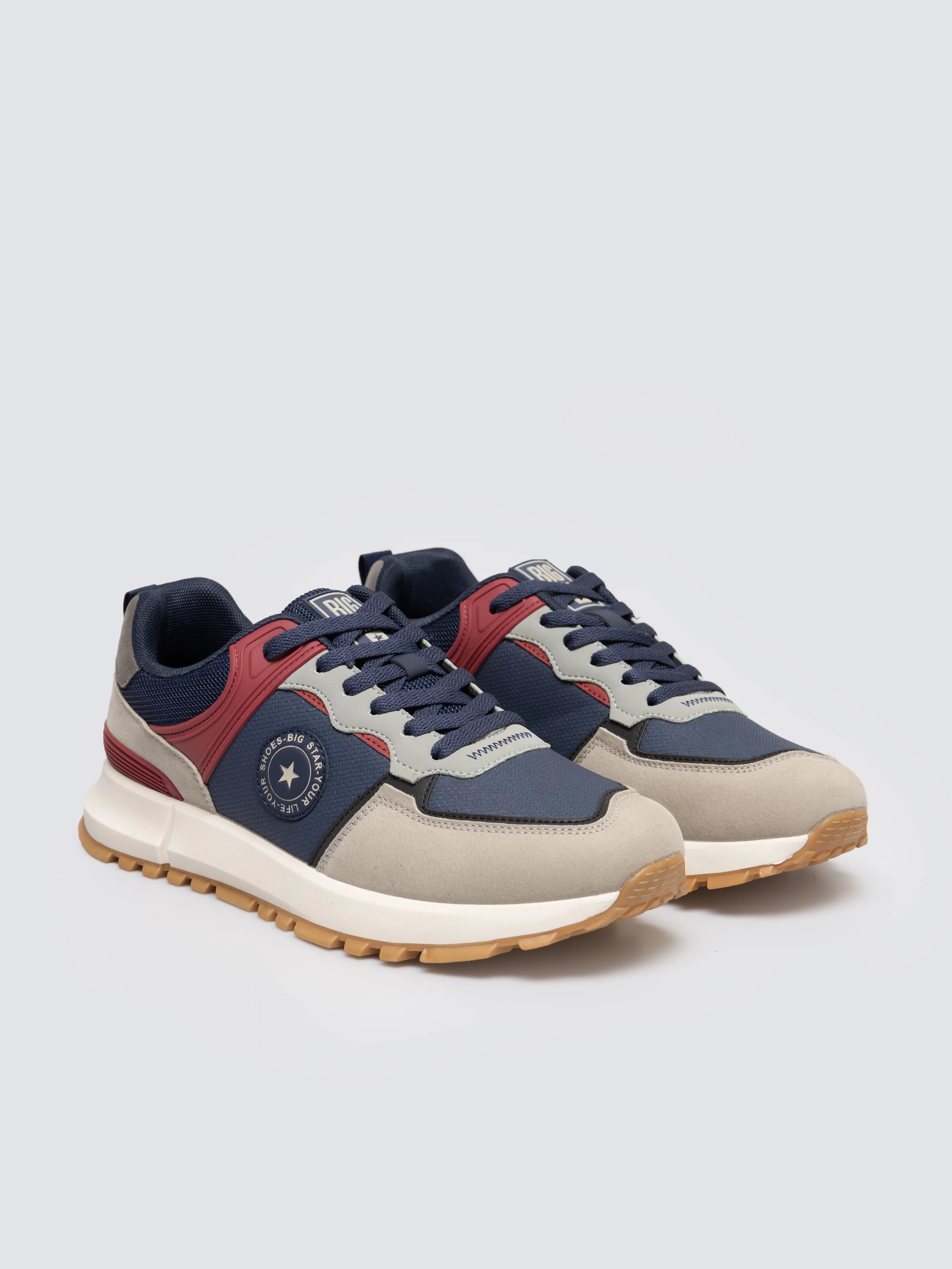 Sneakersy męskie sportowe granatowe SS174061 403