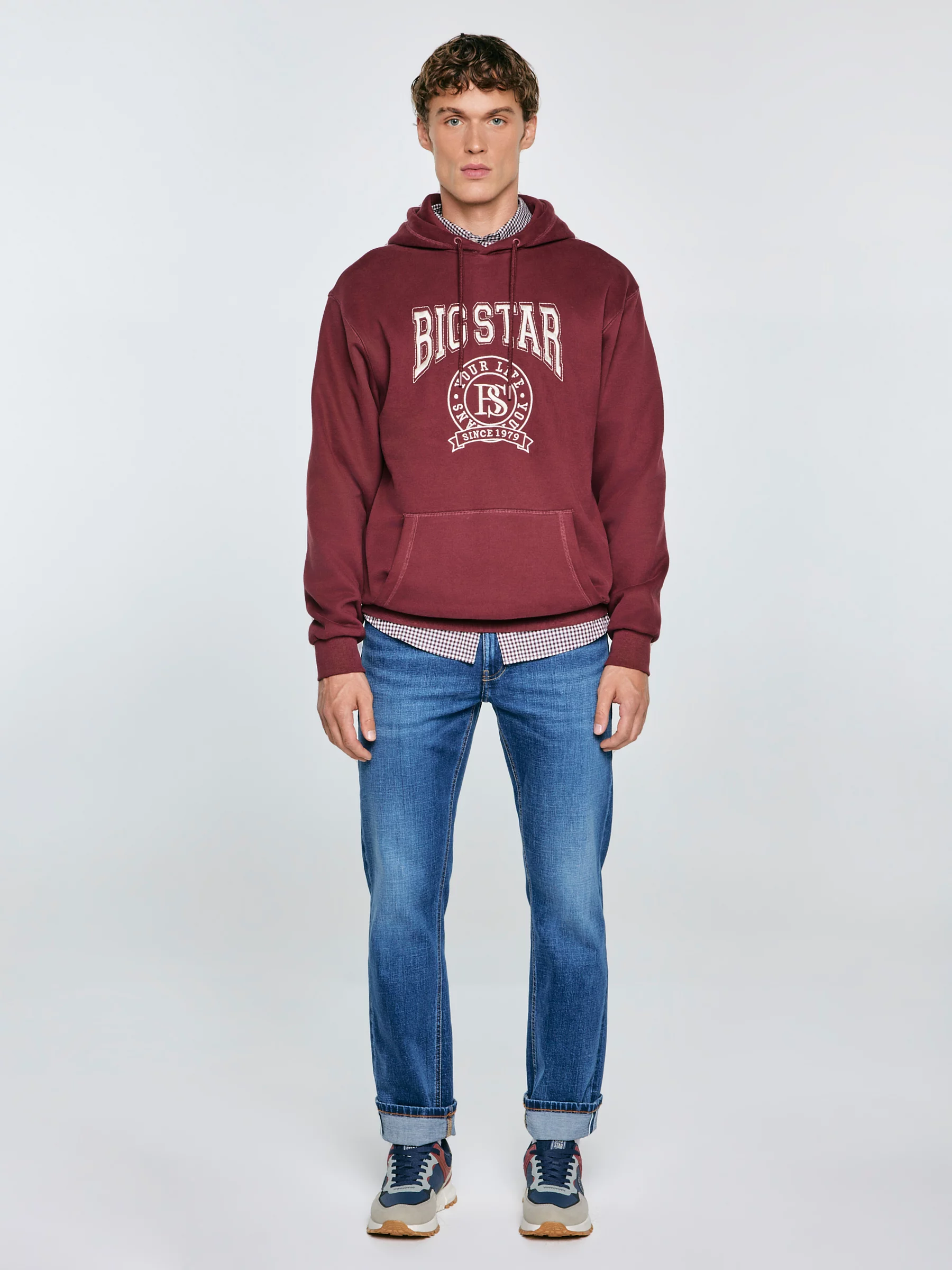 Sneakersy męskie sportowe granatowe SS174061 403