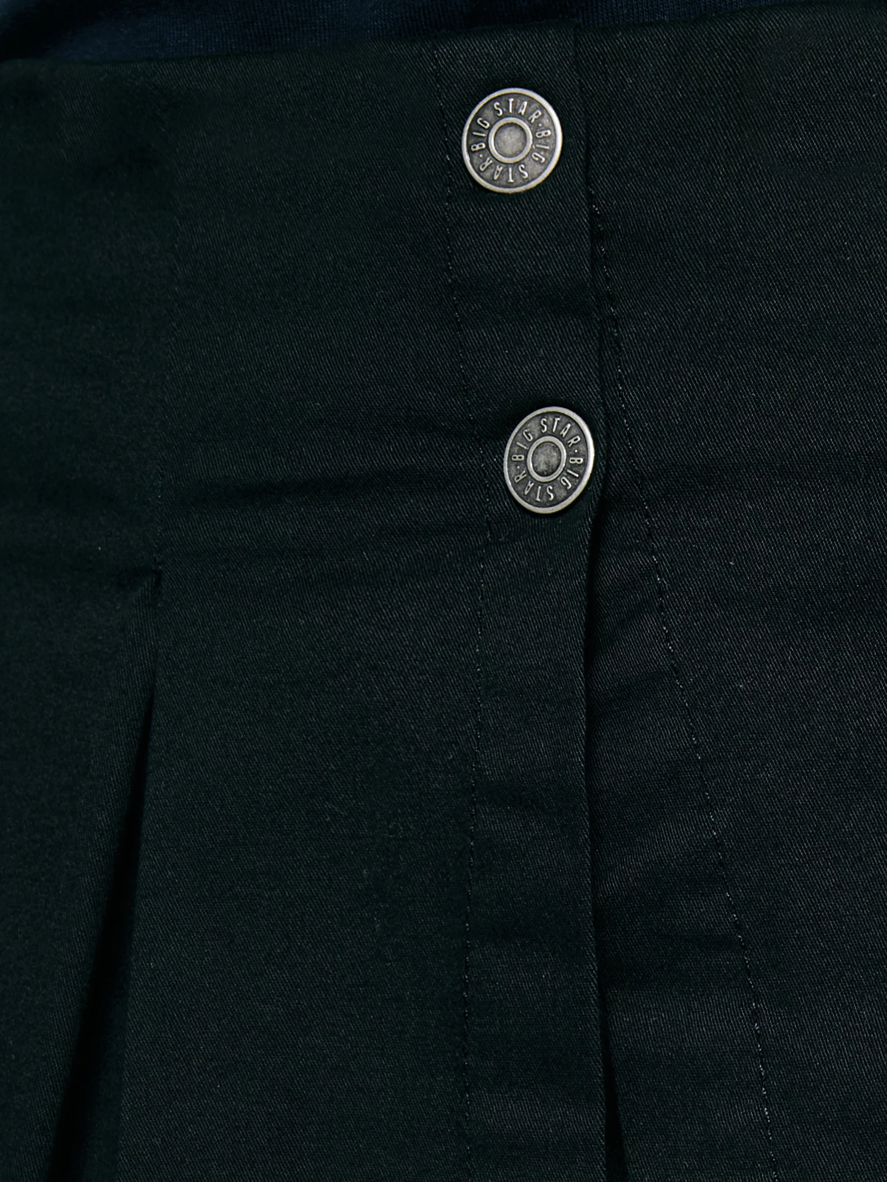 Spódnico-szorty dziewczęce rozkloszowane czarne Kardilana 906