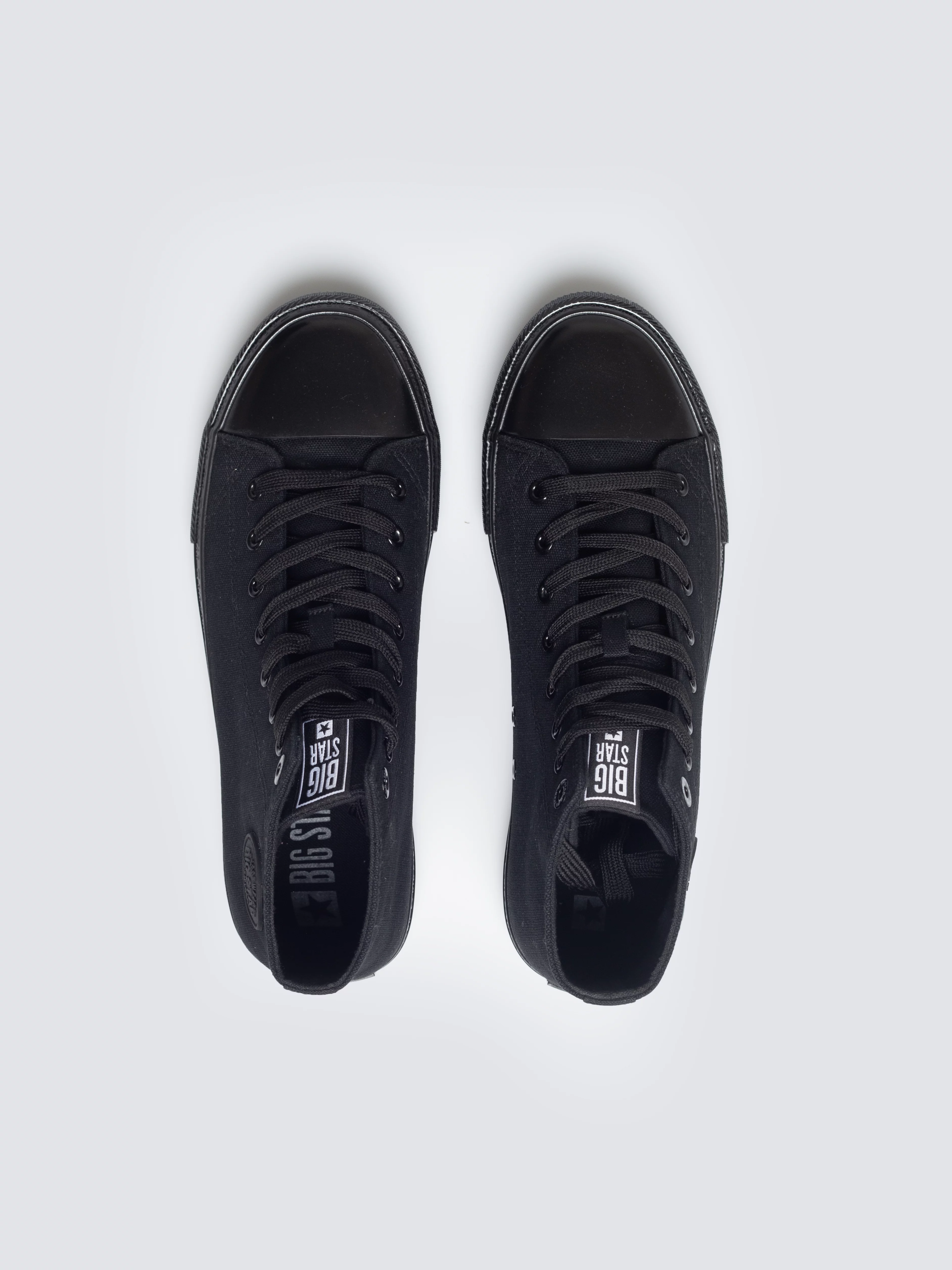 Trampki męskie wysokie czarne FF174550 906