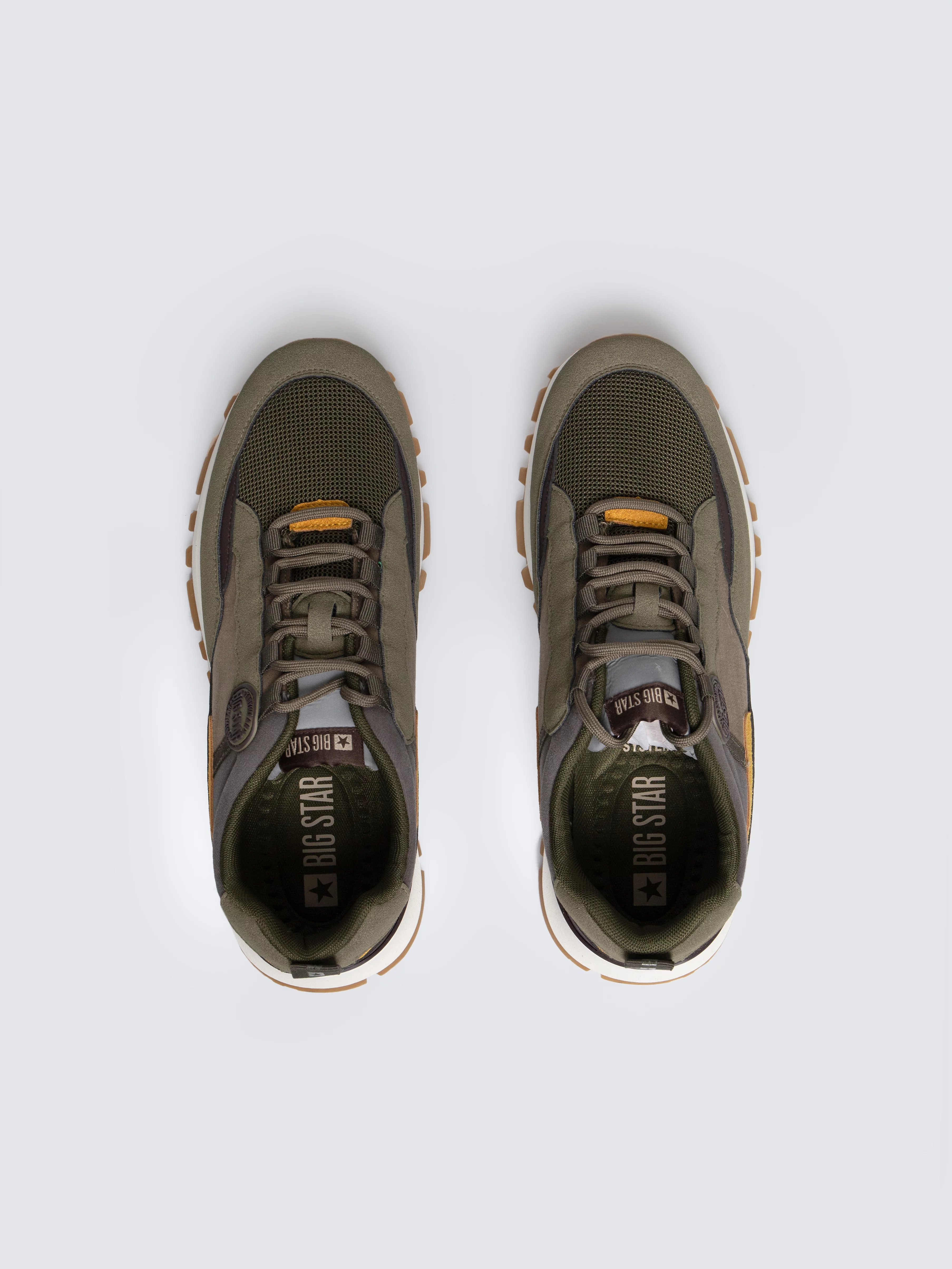 Sneakersy męskie khaki RR174280 303