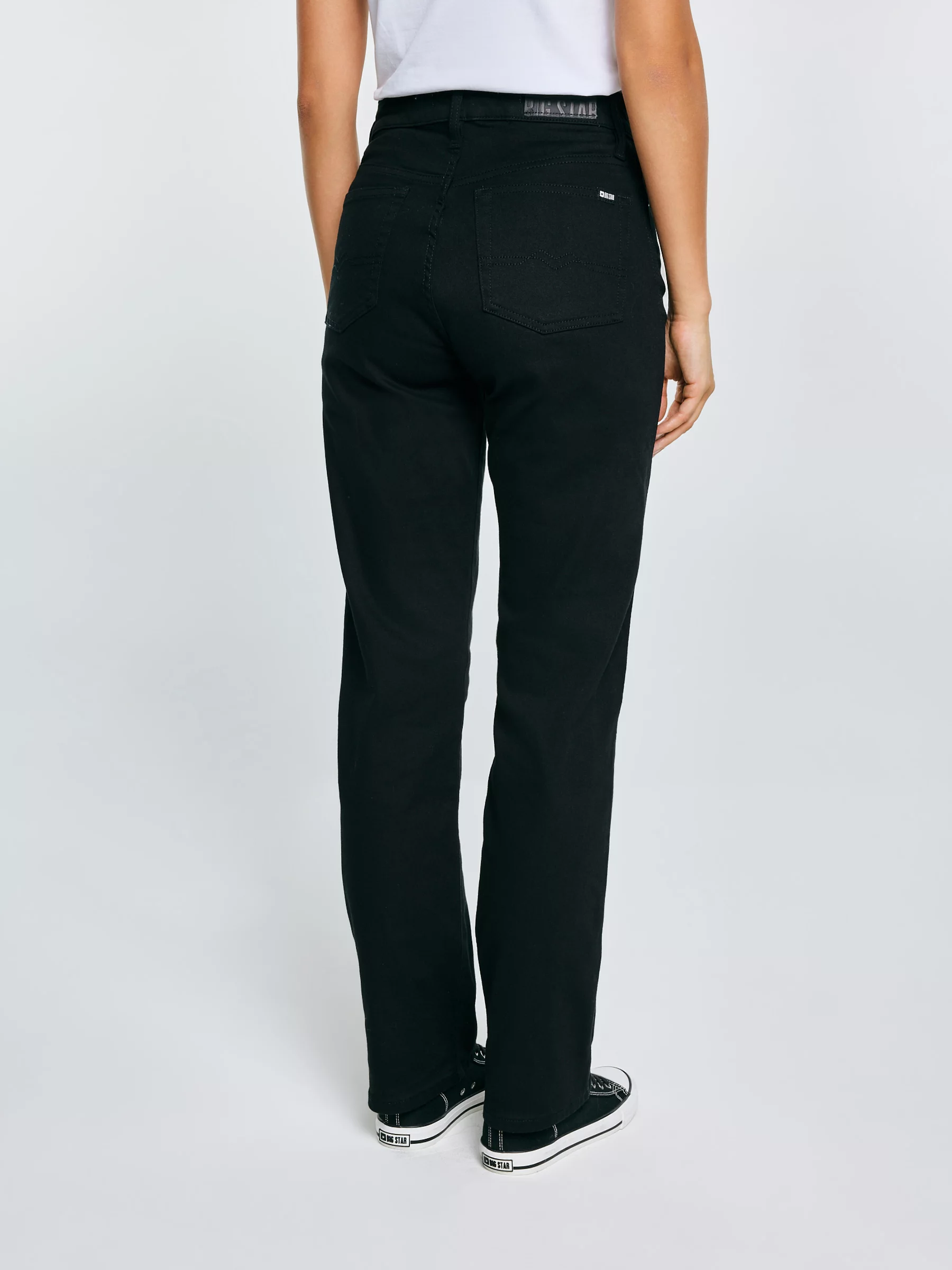 Spodnie jeans damskie czarne Myrra 915