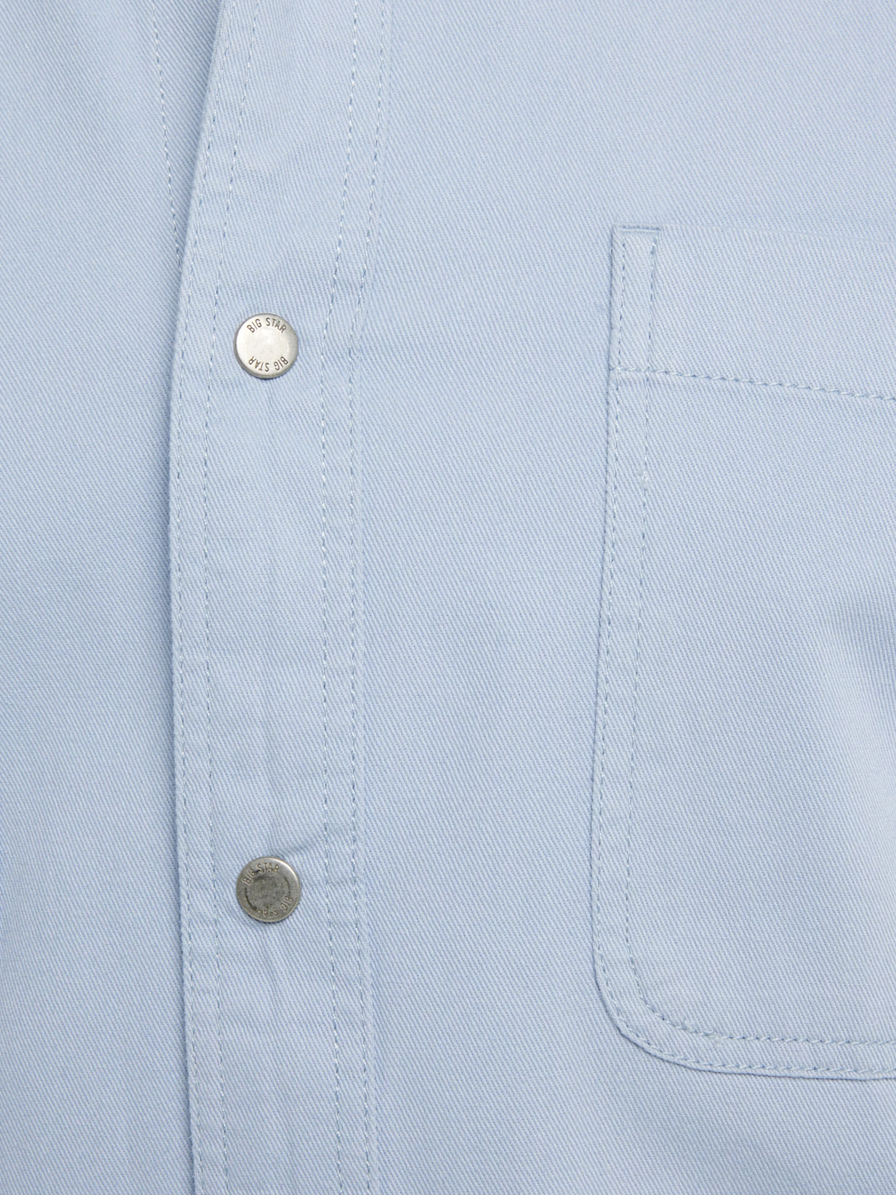 Koszula męska typu worker niebieska Gowis 401