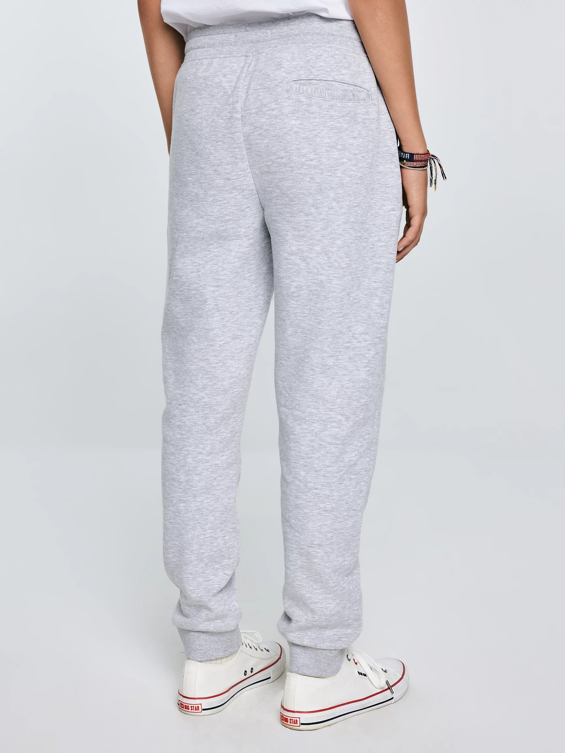 Spodnie chłopięce dresowe szare Lironp 901