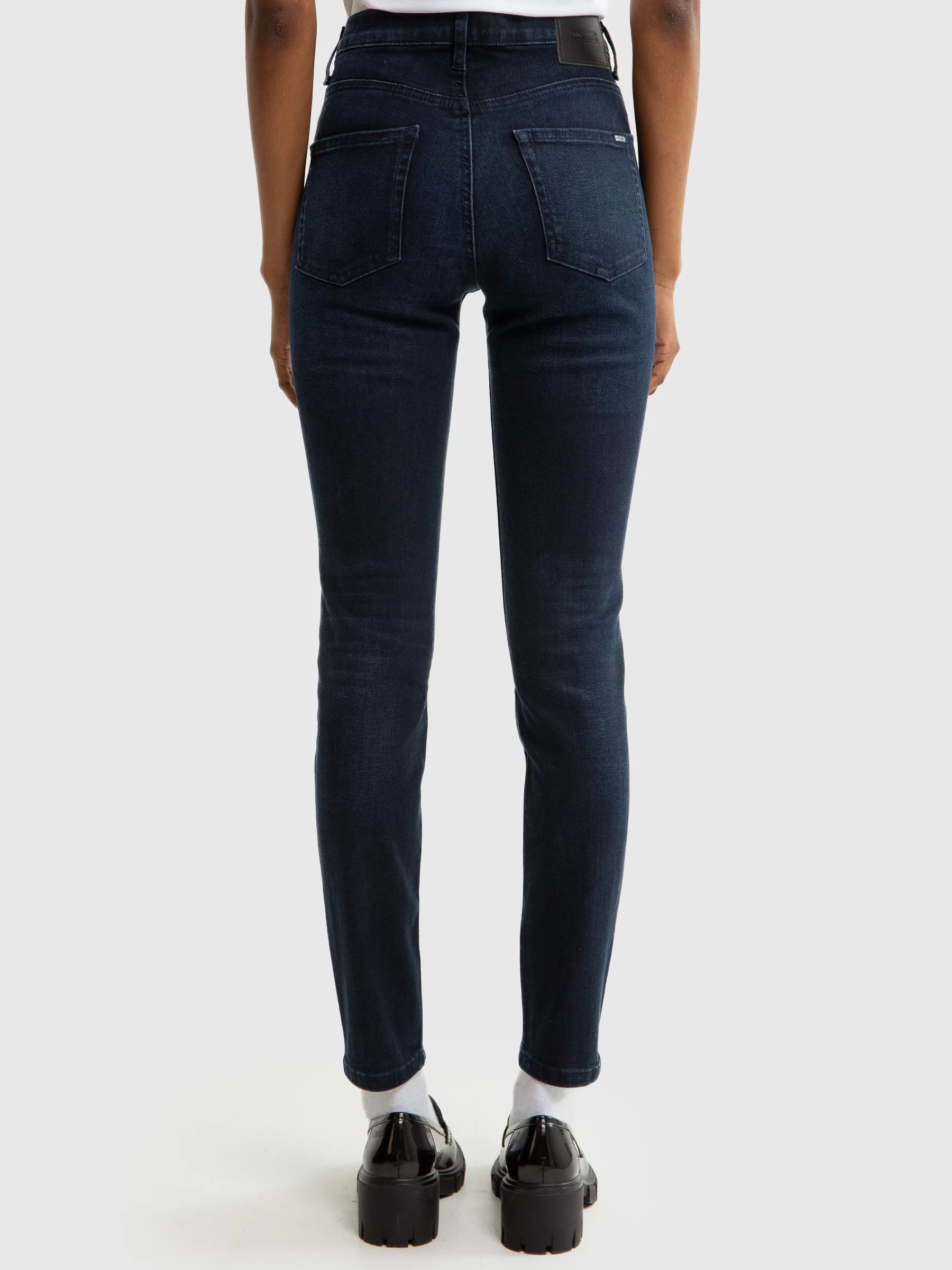 Jeansy damskie skinny granatowe Adela 730