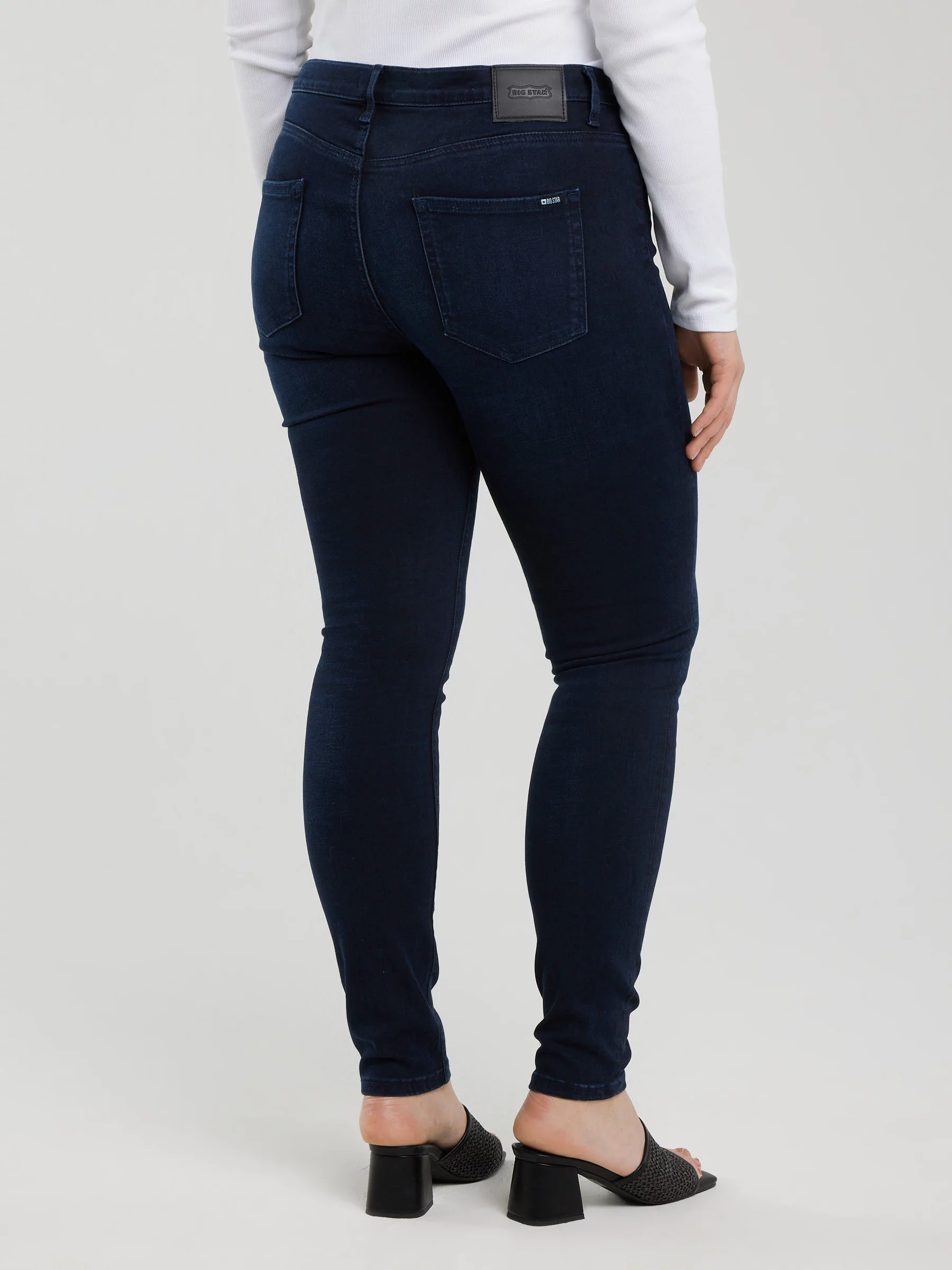 Jeansy damskie skinny granatowe Adela 730