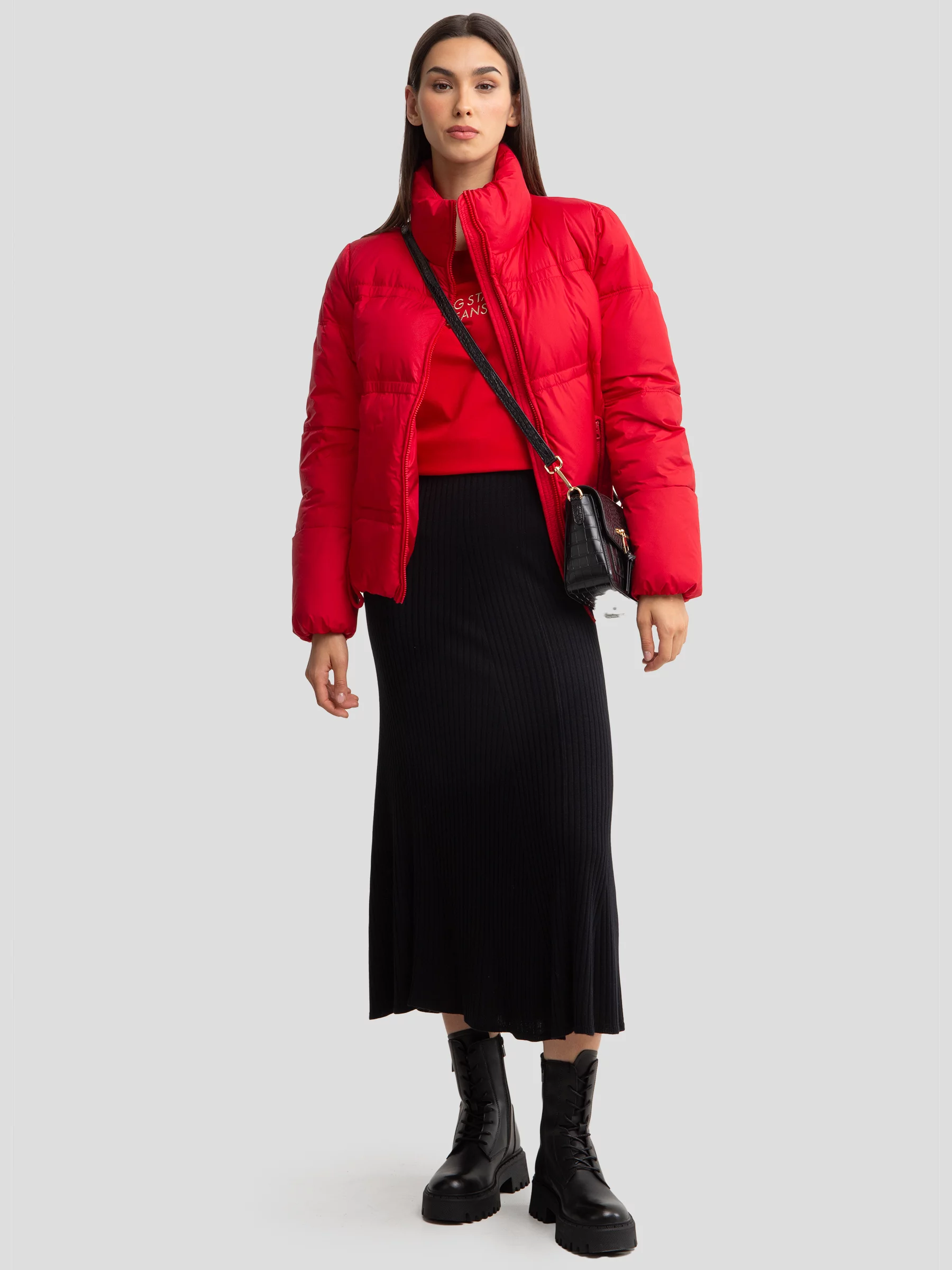 Koszulka damska z napisem czerwona Galansa 603