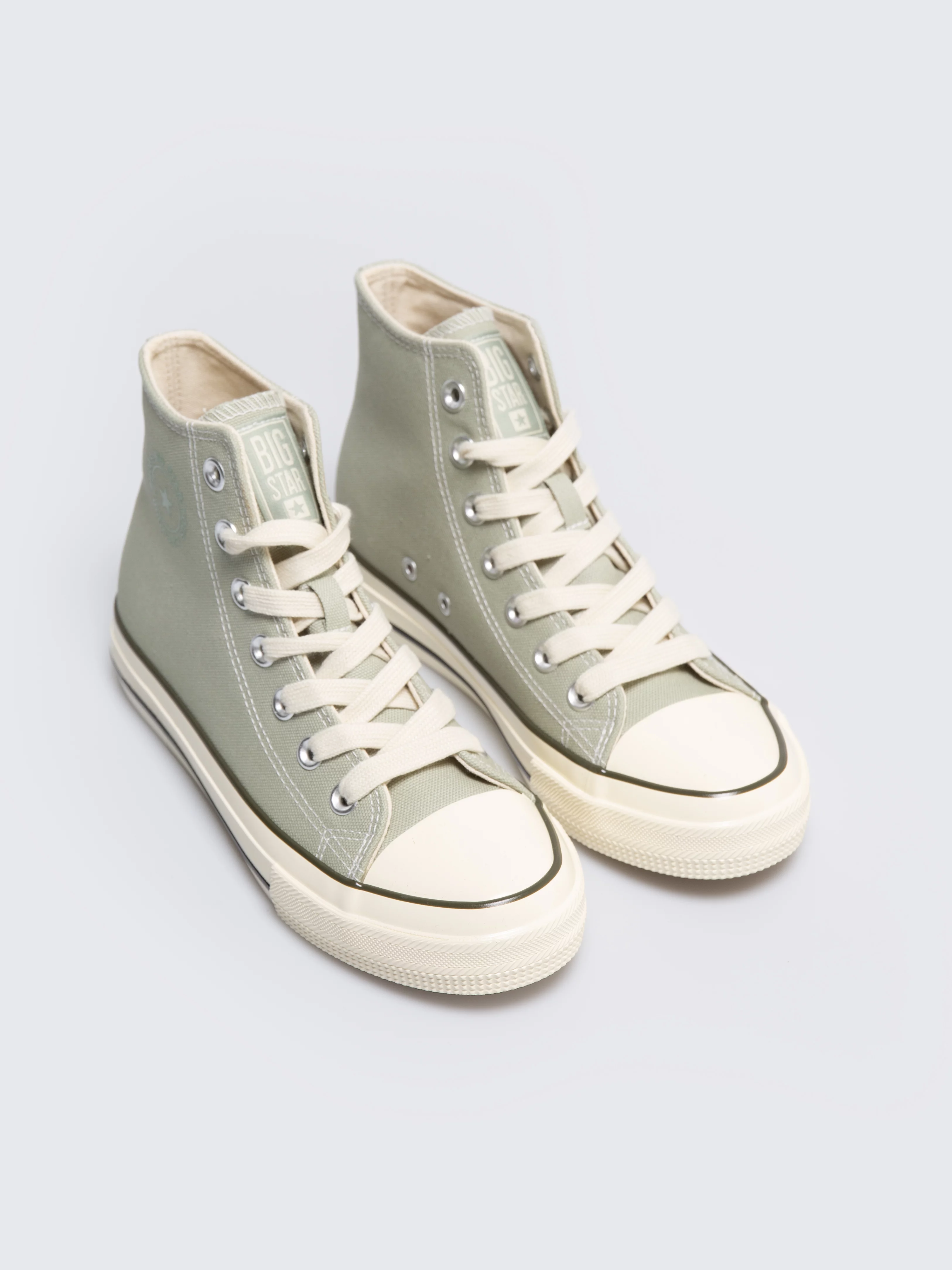 Trampki damskie wysokie pistacjowe RR274643 300