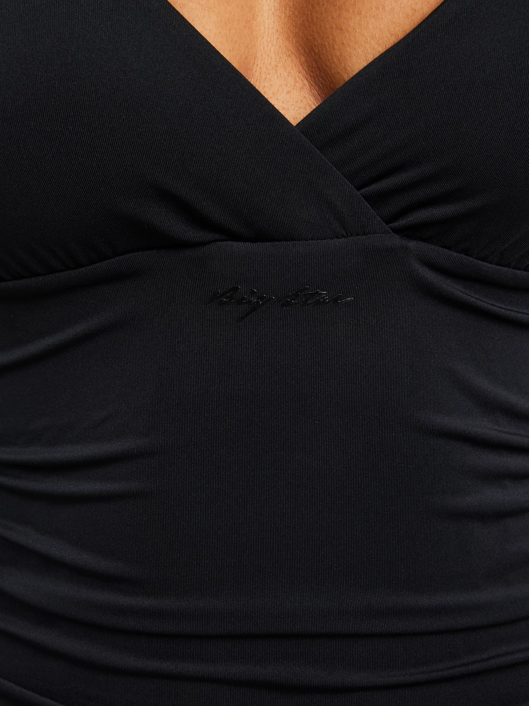 Kostium kąpielowy jednoczęściowy czarny Sallsa 906