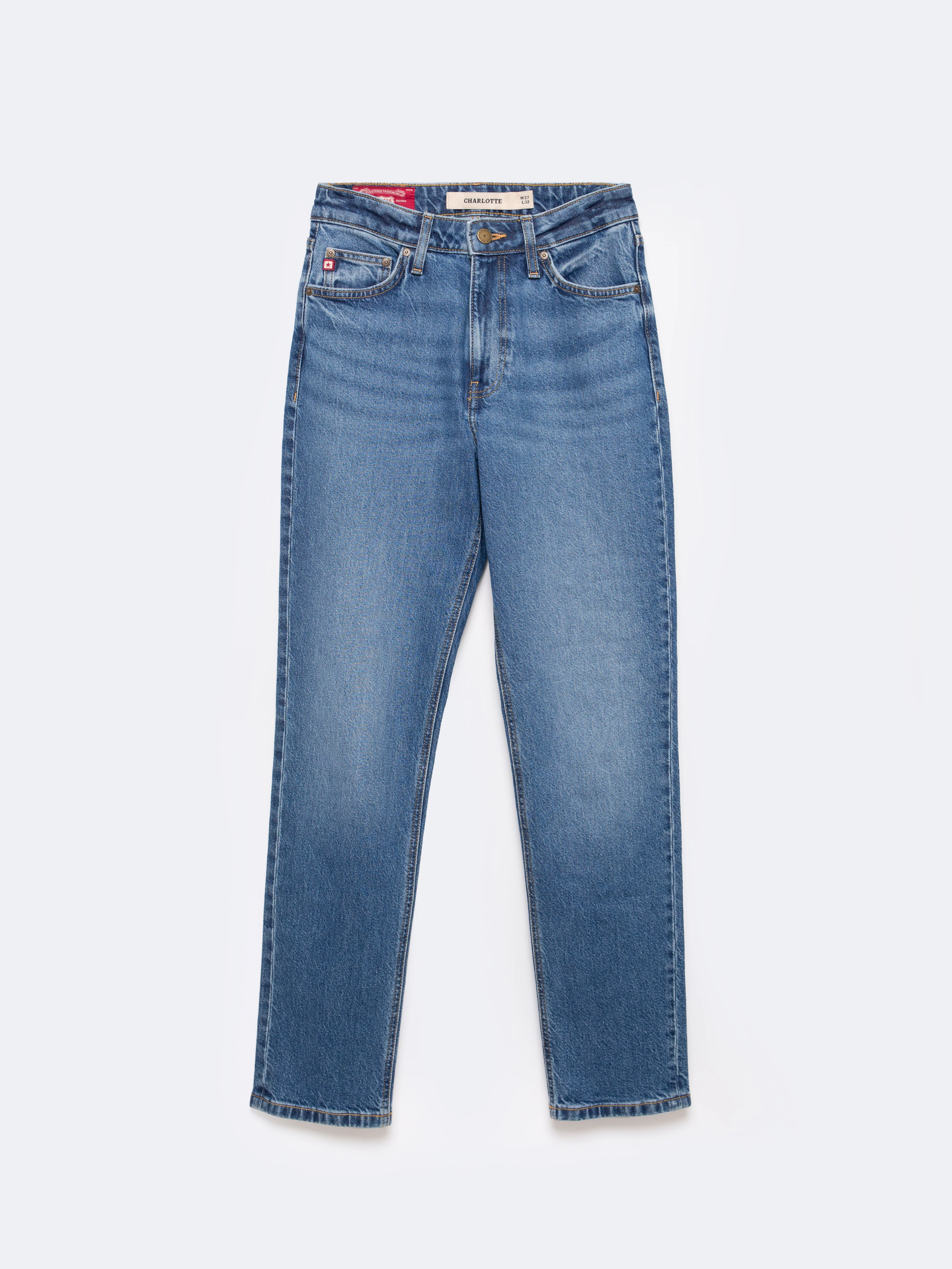 Jeansy damskie niebieskie Charlotte 301