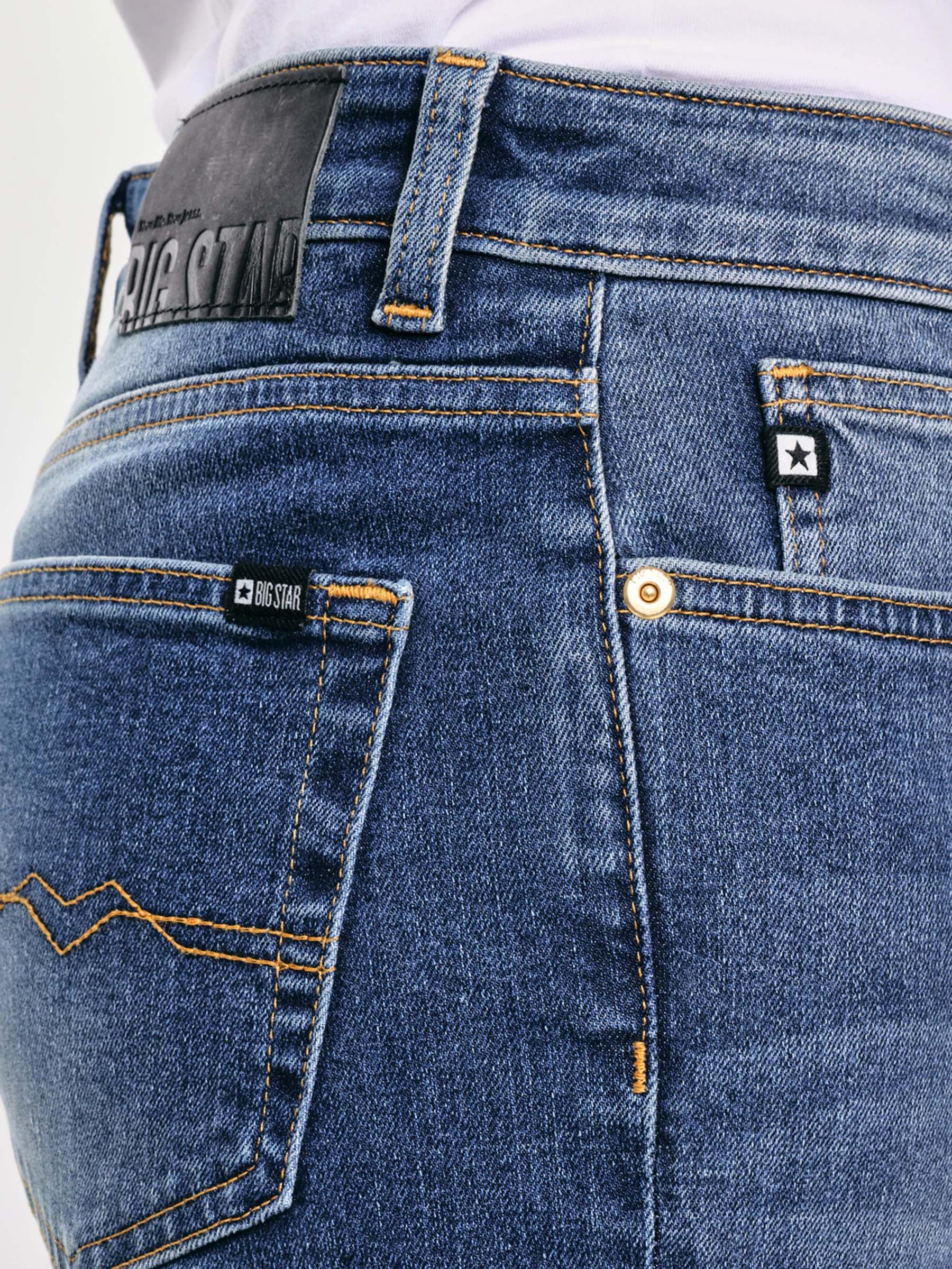 Jeansy damskie granatowe Maggie 546