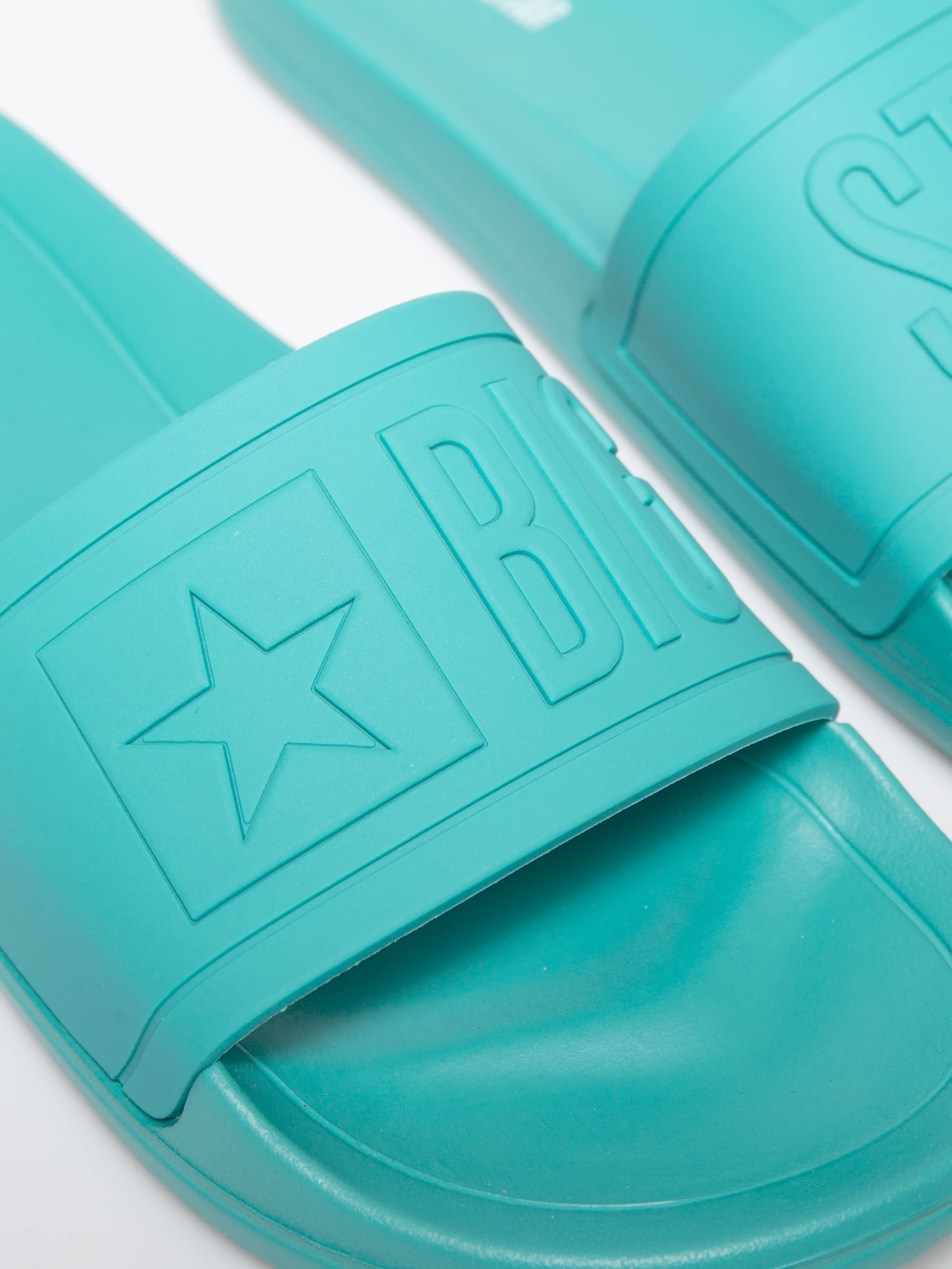 Klapki męskie plażowe zielone RR174A070 301