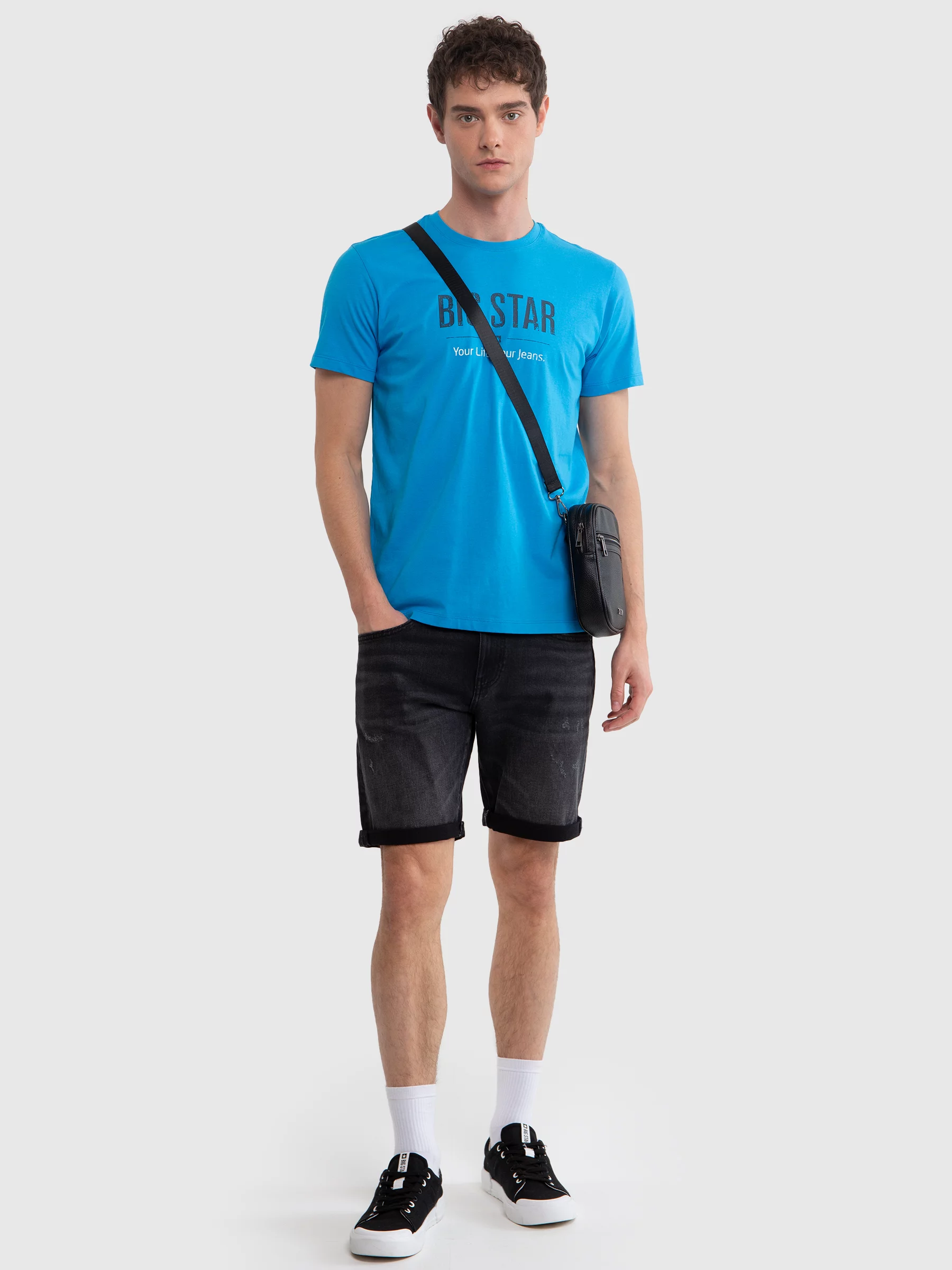 Trampki męskie czarne NN174156 906