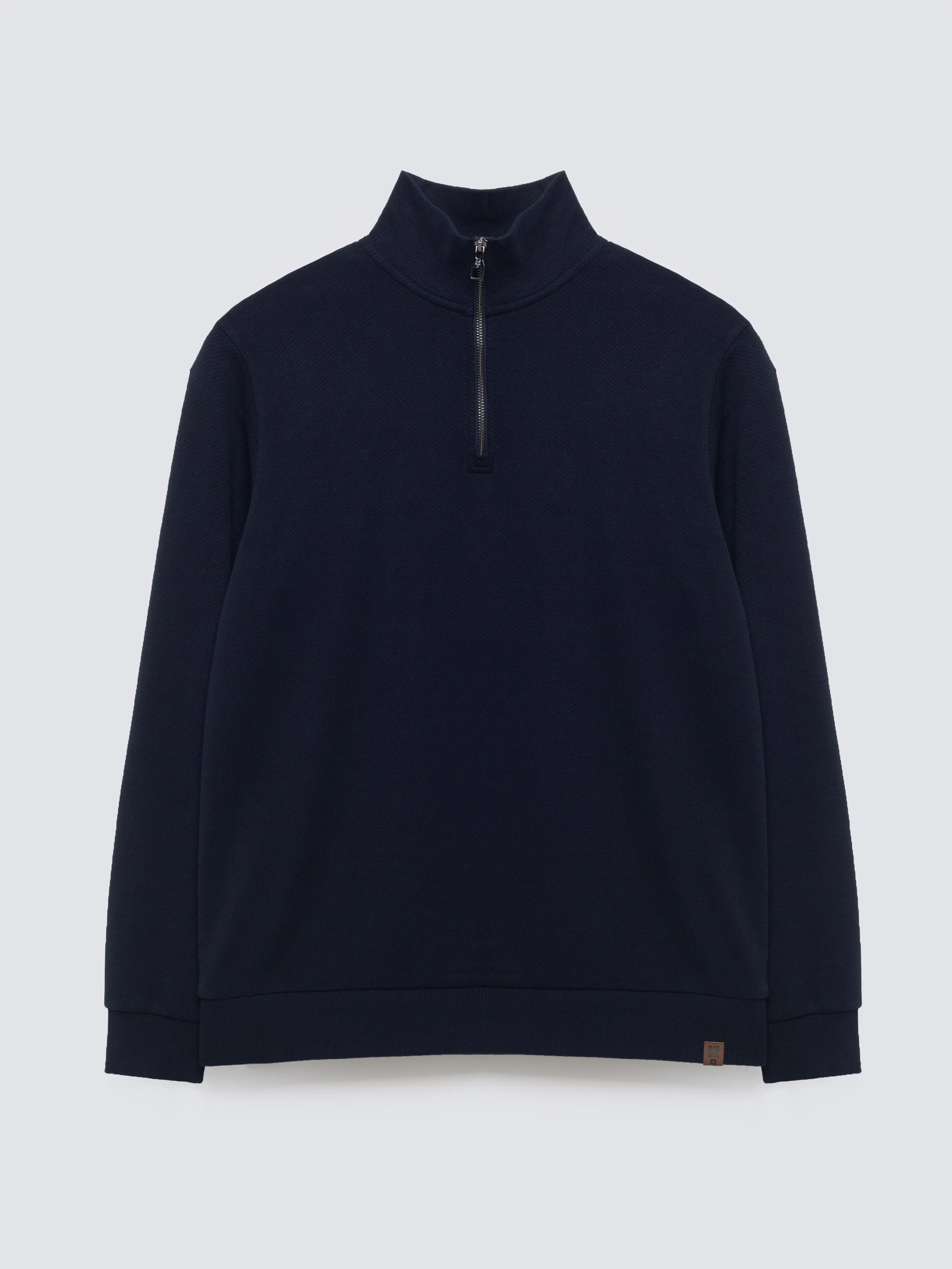 Bluza męska ze stójką granatowa Salih 403