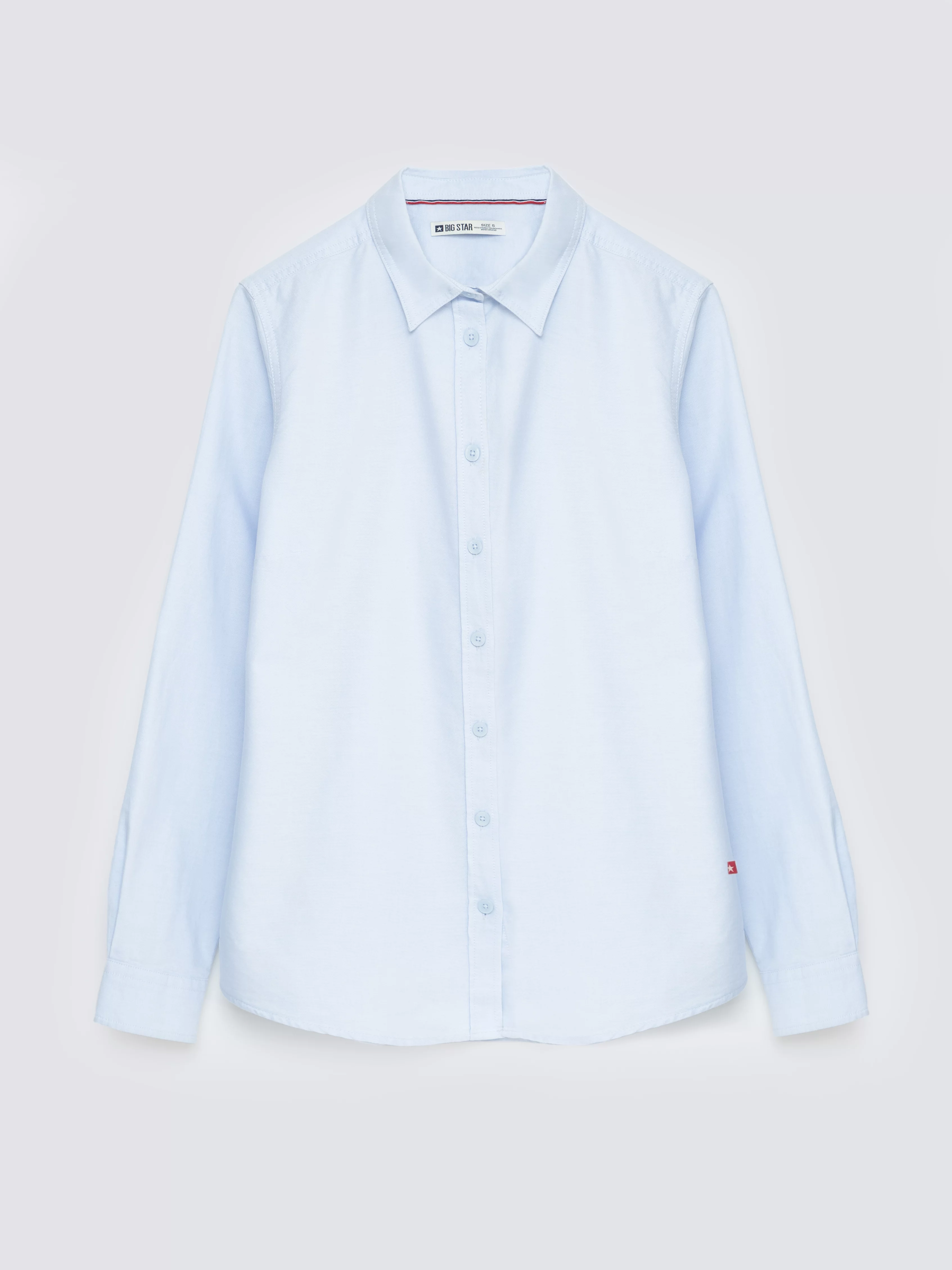 Koszula damska klasyczna błękitna Hansai 400