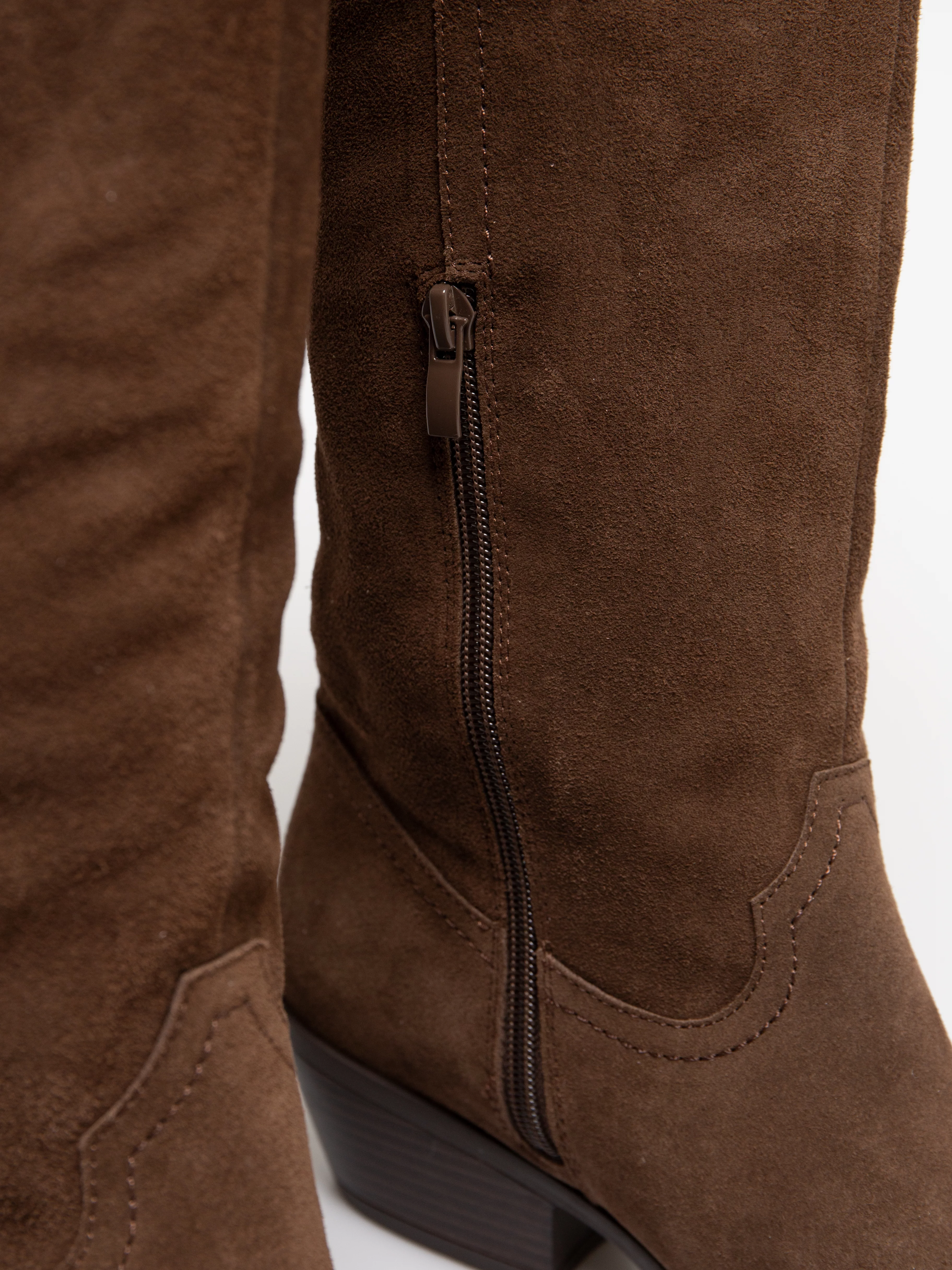 Kowbojki damskie ze skóry naturalnej SS274455 803