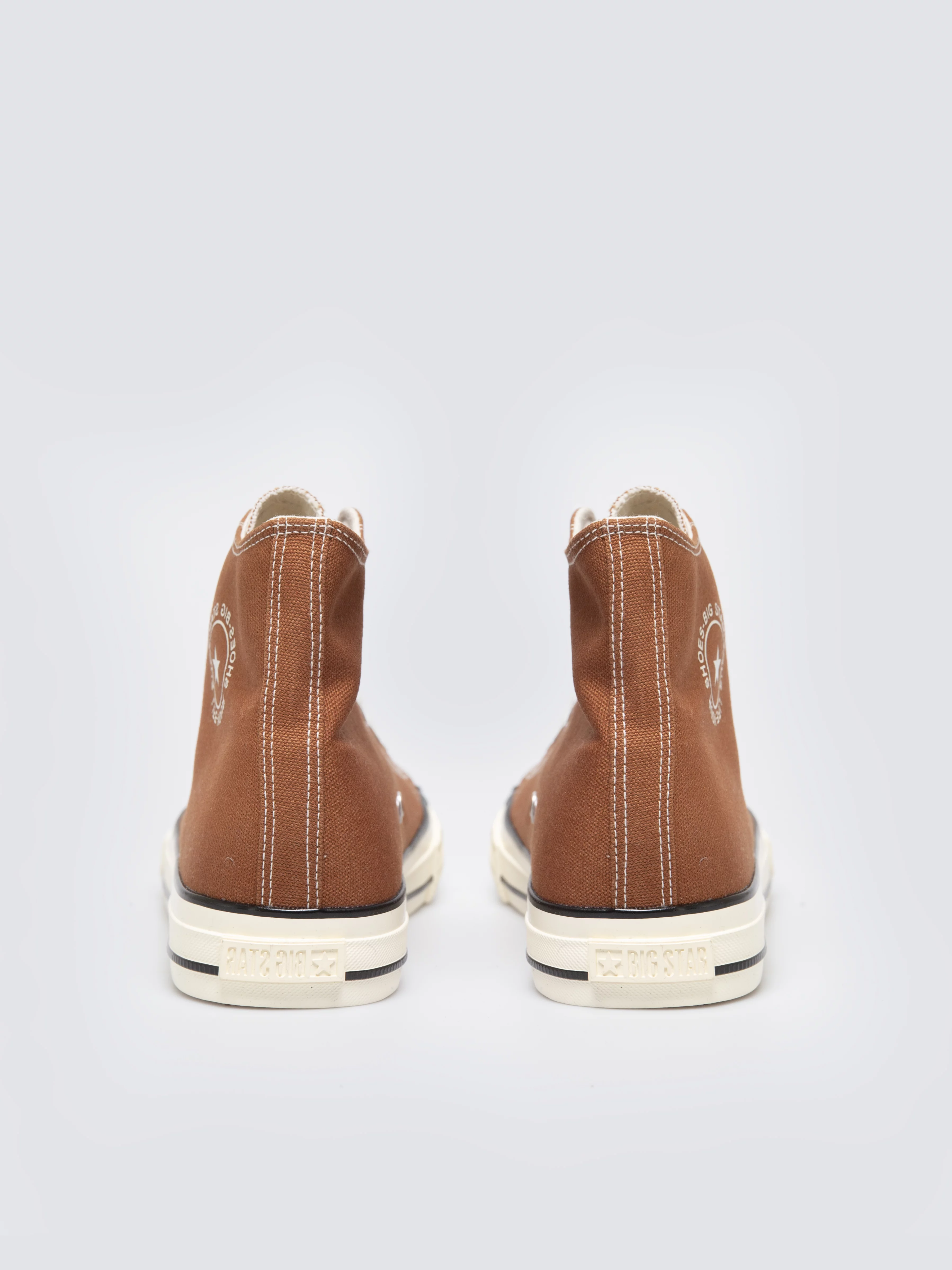 Trampki męskie wysokie brązowe SS174289 802