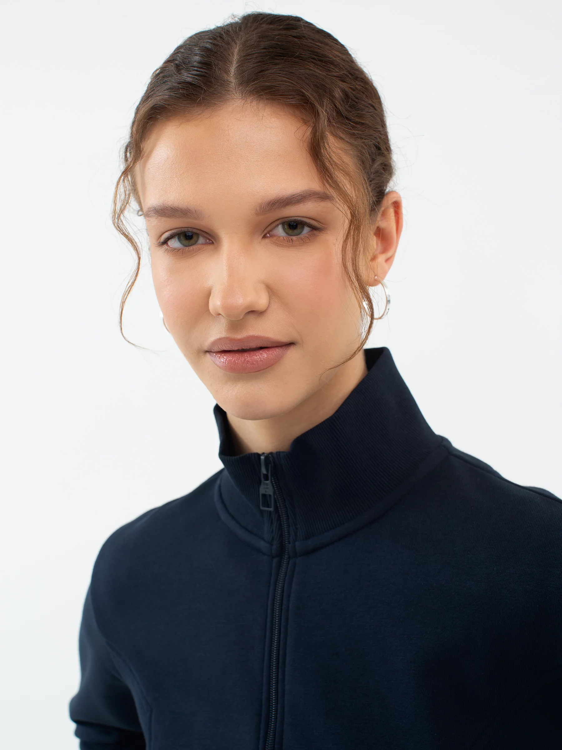 Bluza damska rozpinana granatowa Chitasana 403/ Abierto 403