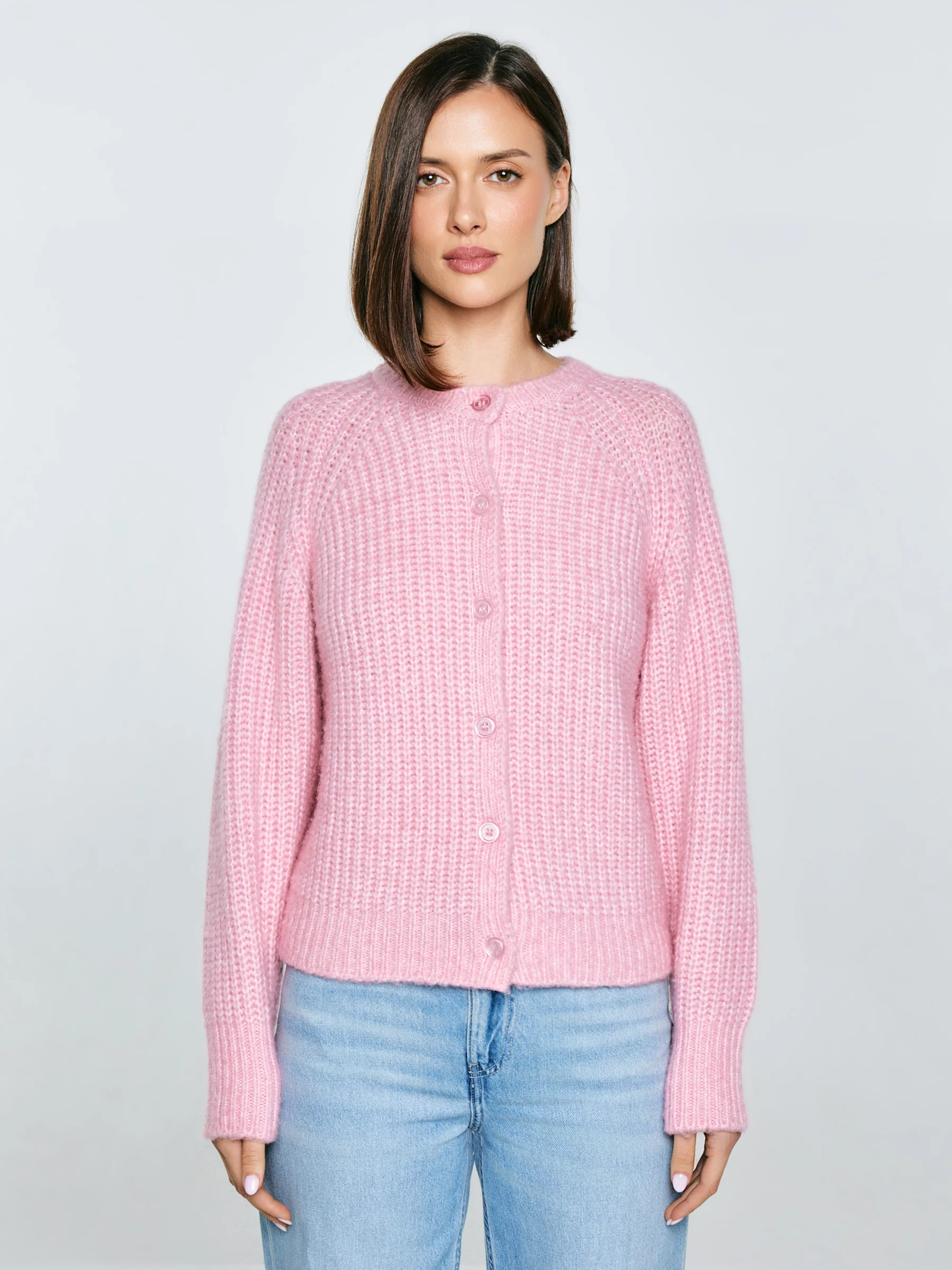 Kardigan damski różowy Rosina 600