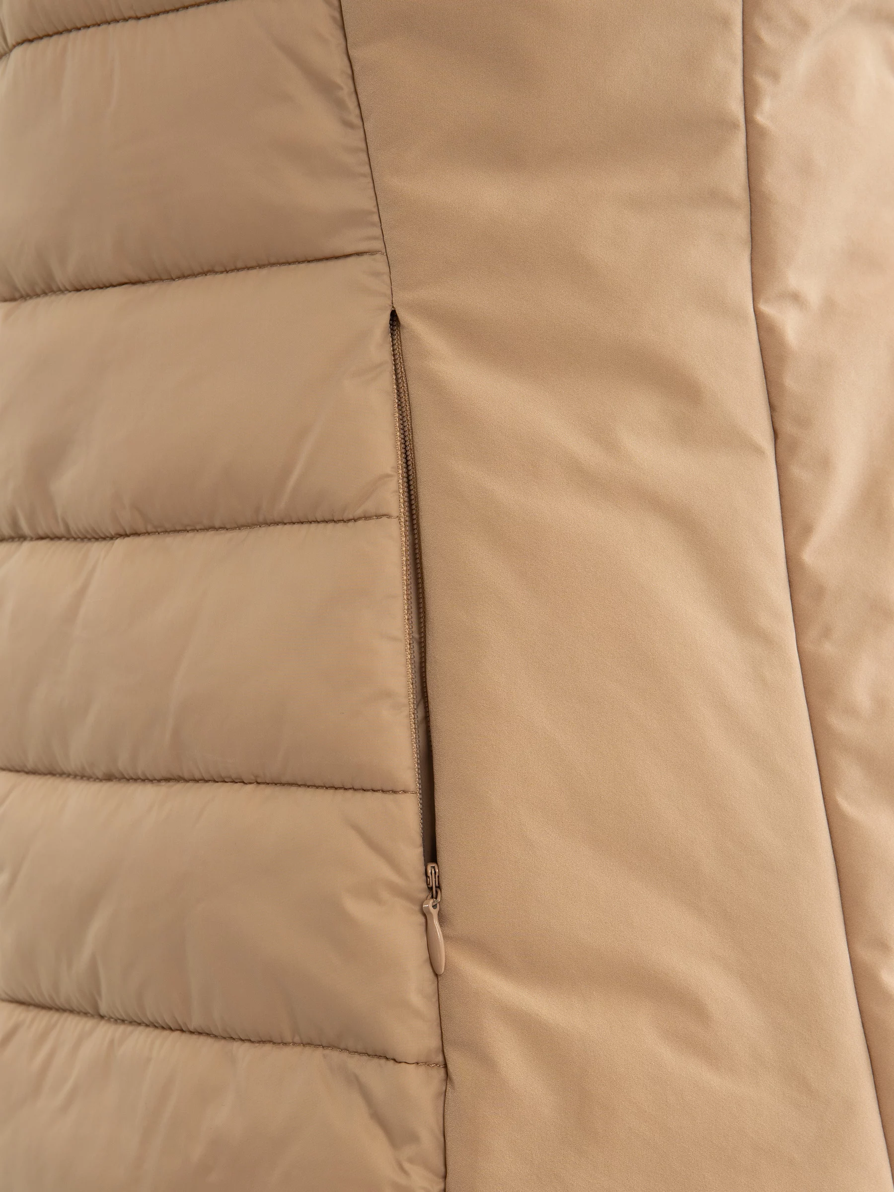 Kamizelka damska pikowana beżowa Trinoe 801