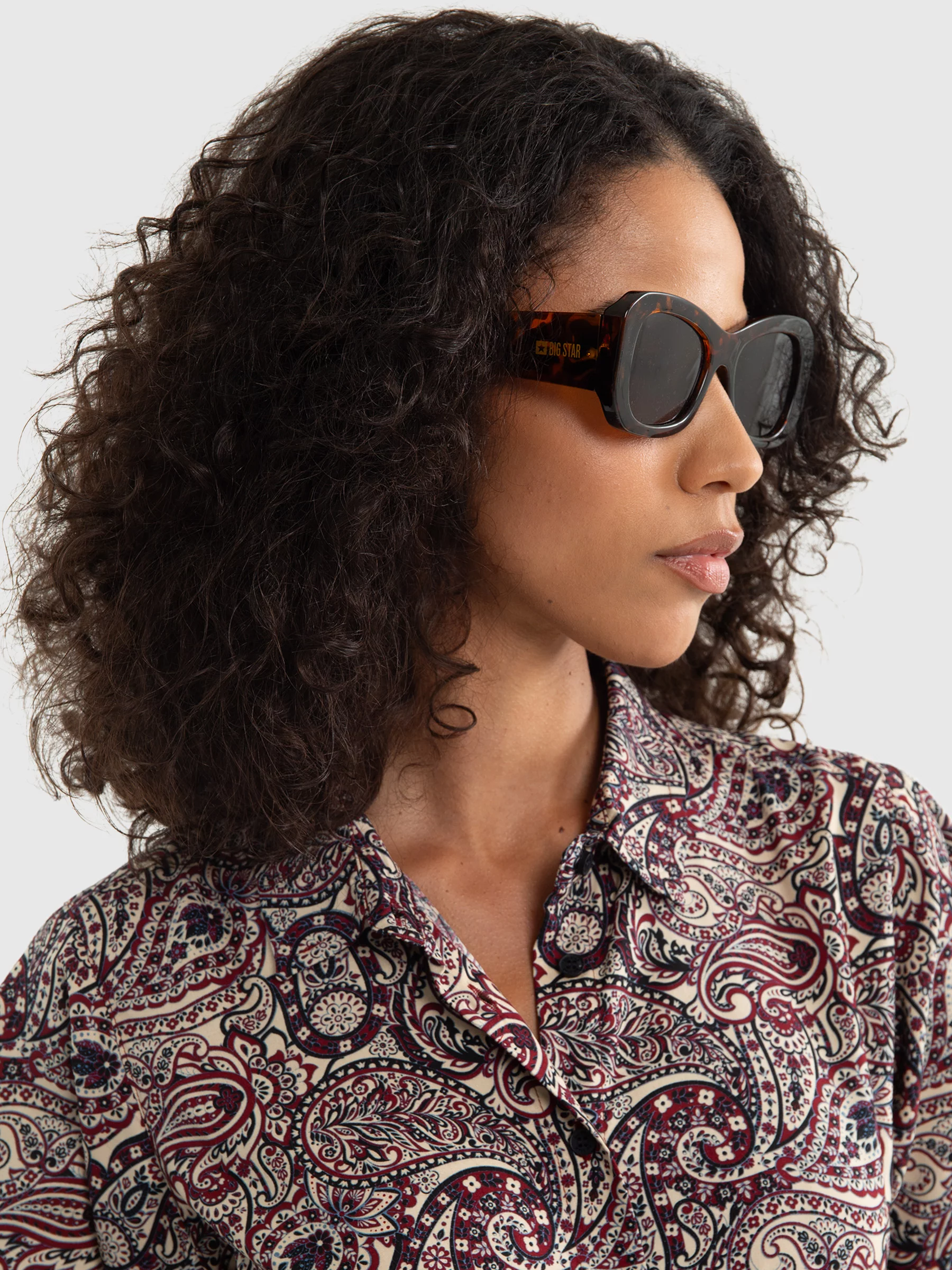 Okulary przeciwsłoneczne damskie brązowe Mitrana 803