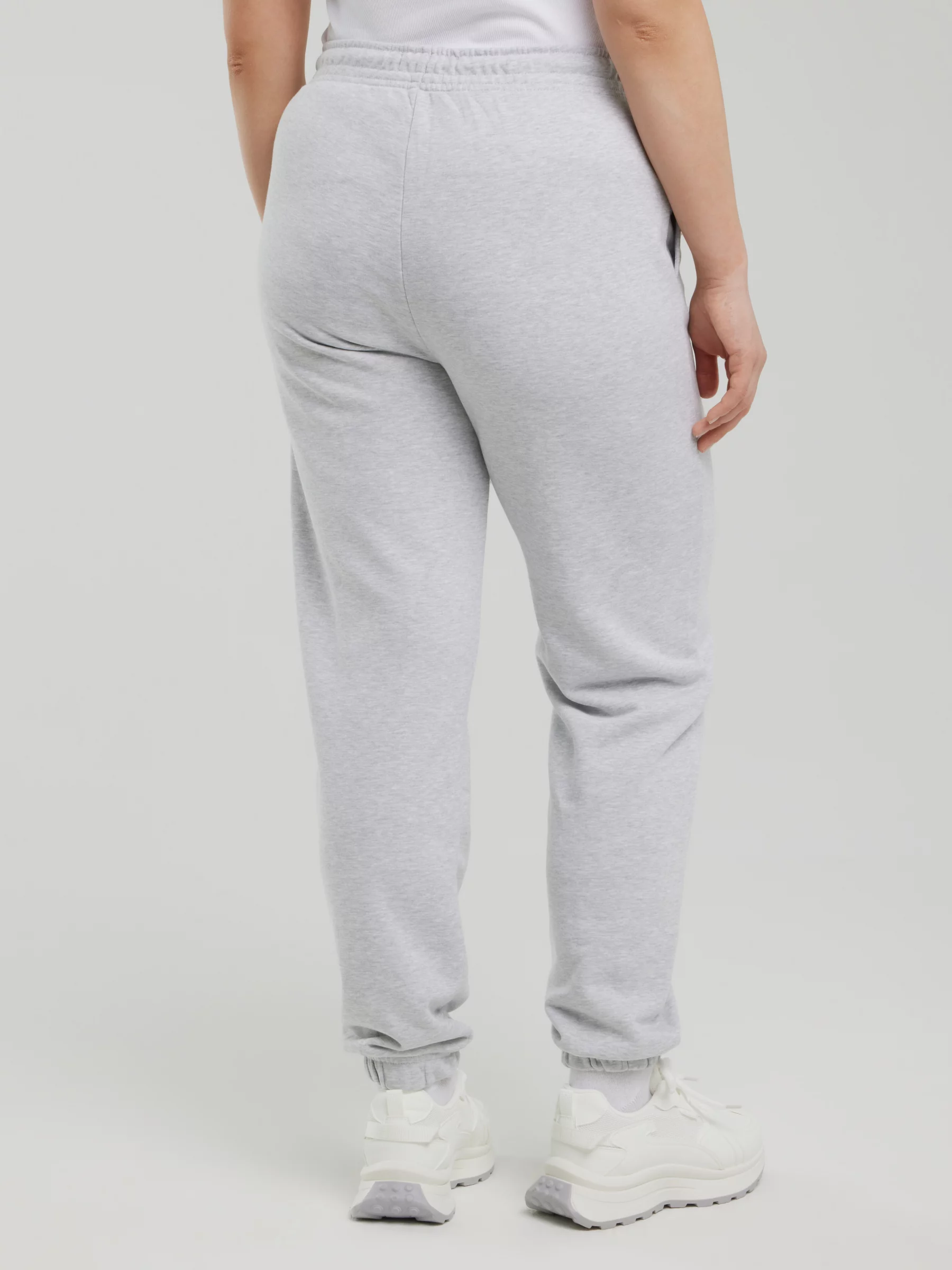 Spodnie damskie dresowe szare Yeva 901