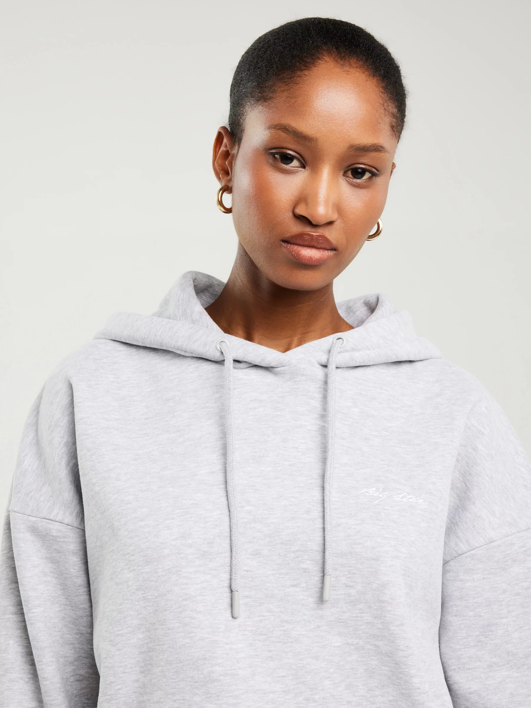 Bluza damska z kapturem szara Megan 901/ Foxie 901