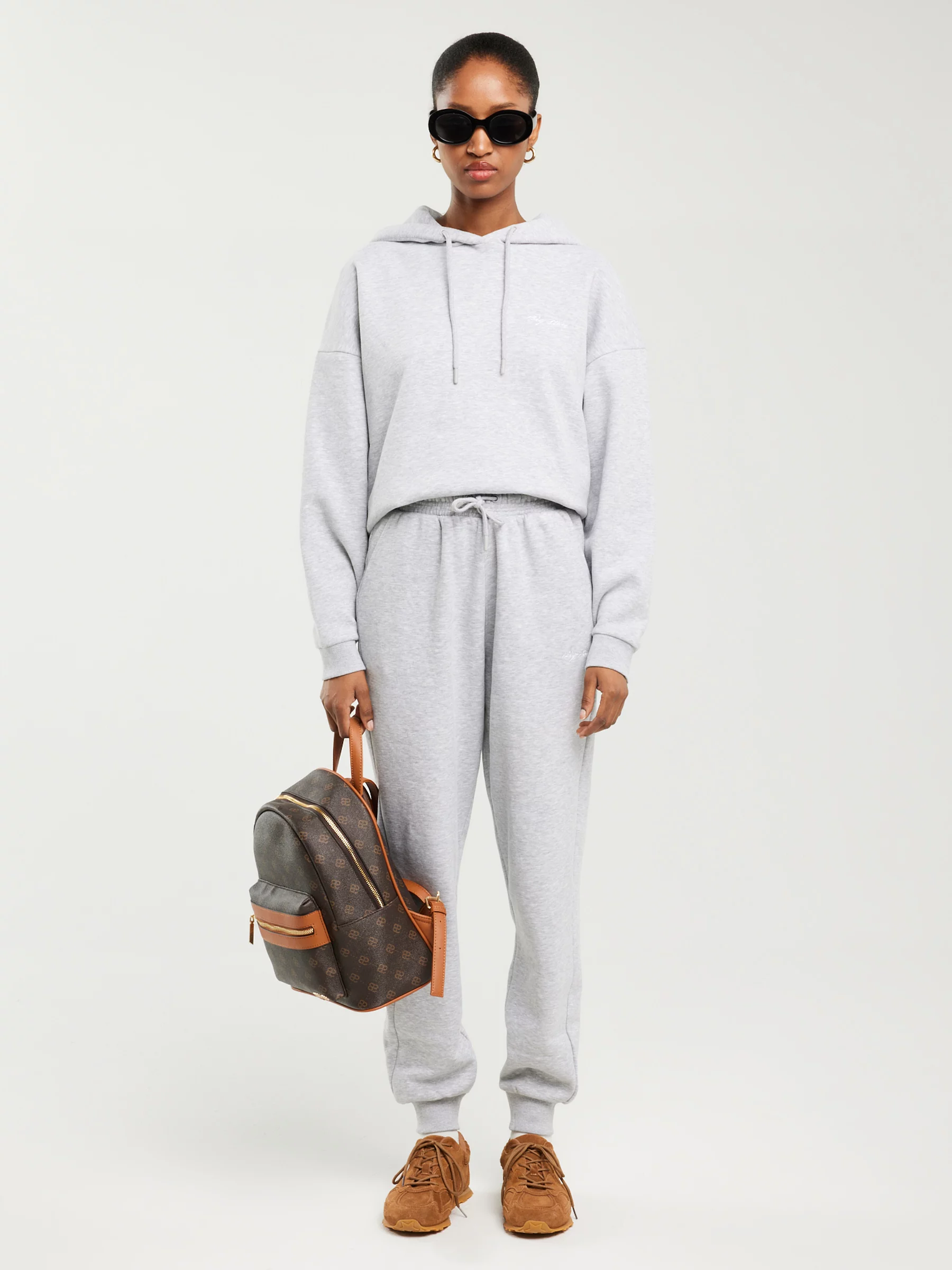 Bluza damska z kapturem szara Megan 901/ Foxie 901