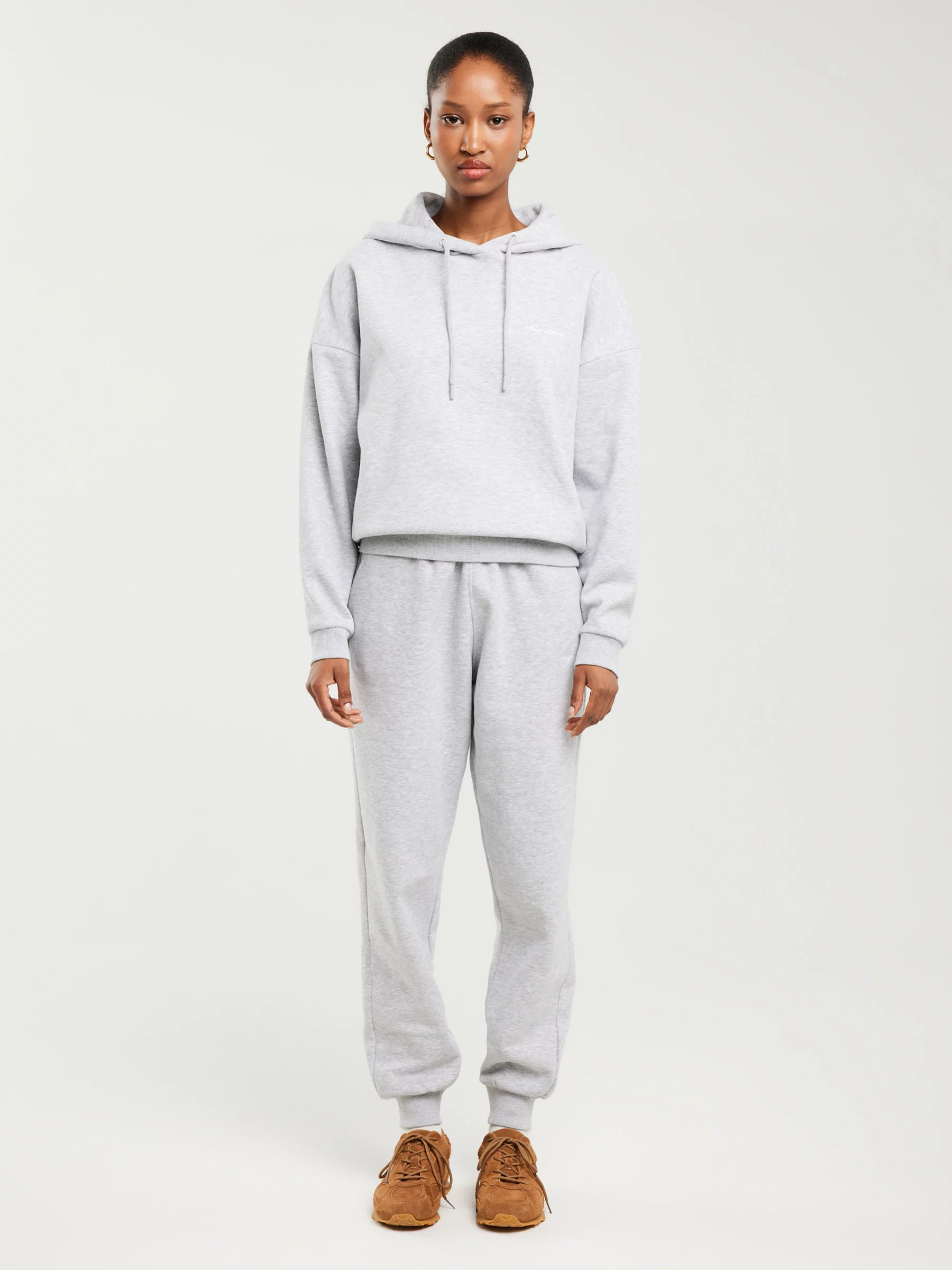 Bluza damska z kapturem szara Megan 901/ Foxie 901