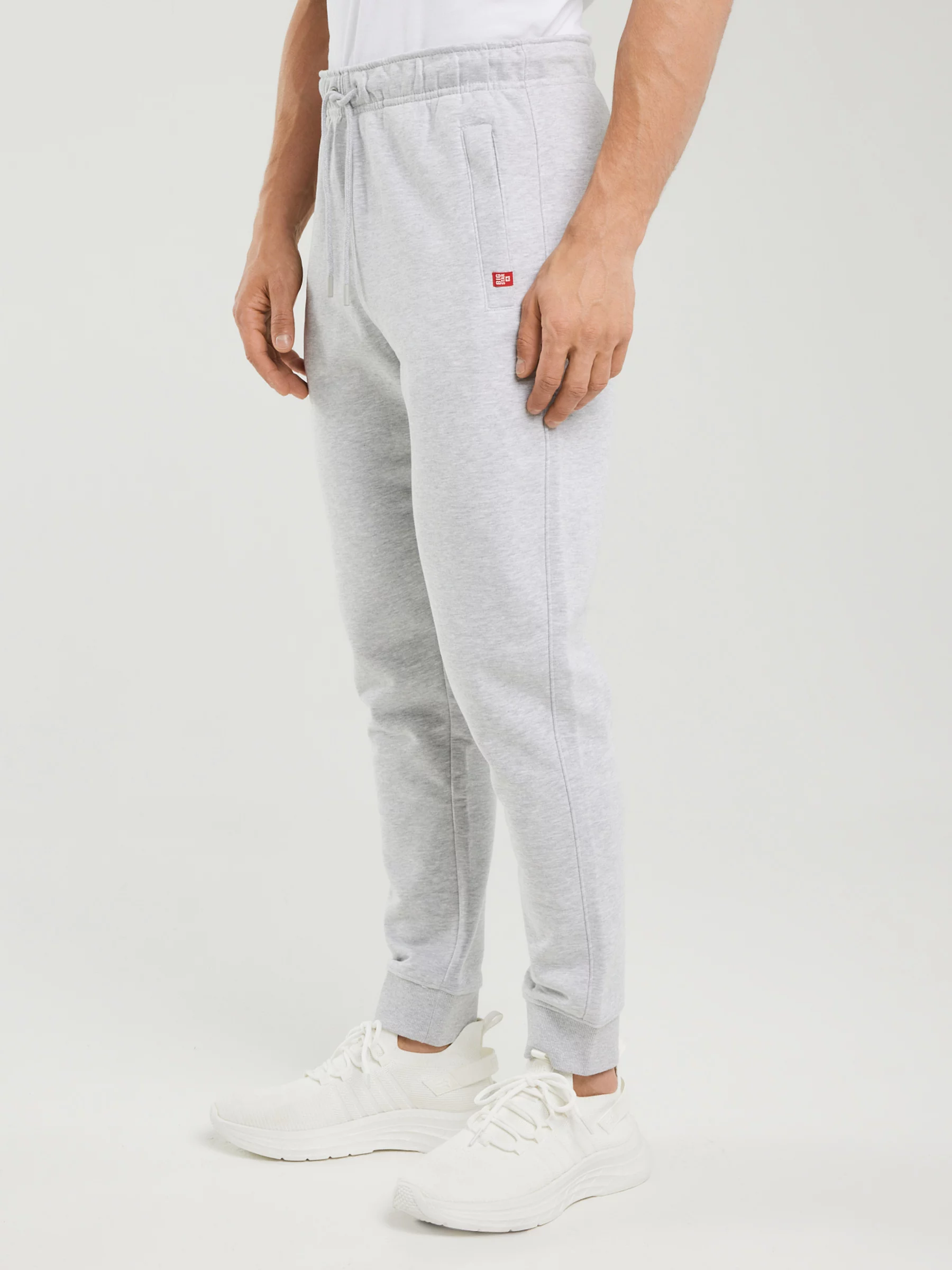 Spodnie męskie dresowe szare Pylyp 901