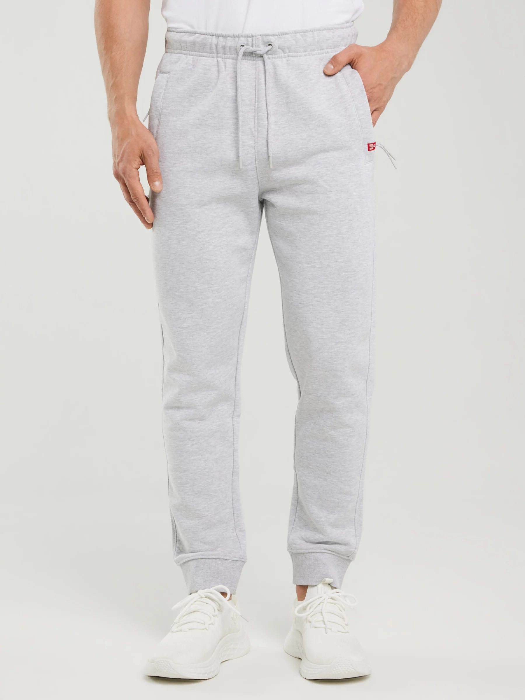 Spodnie męskie dresowe szare Pylyp 901