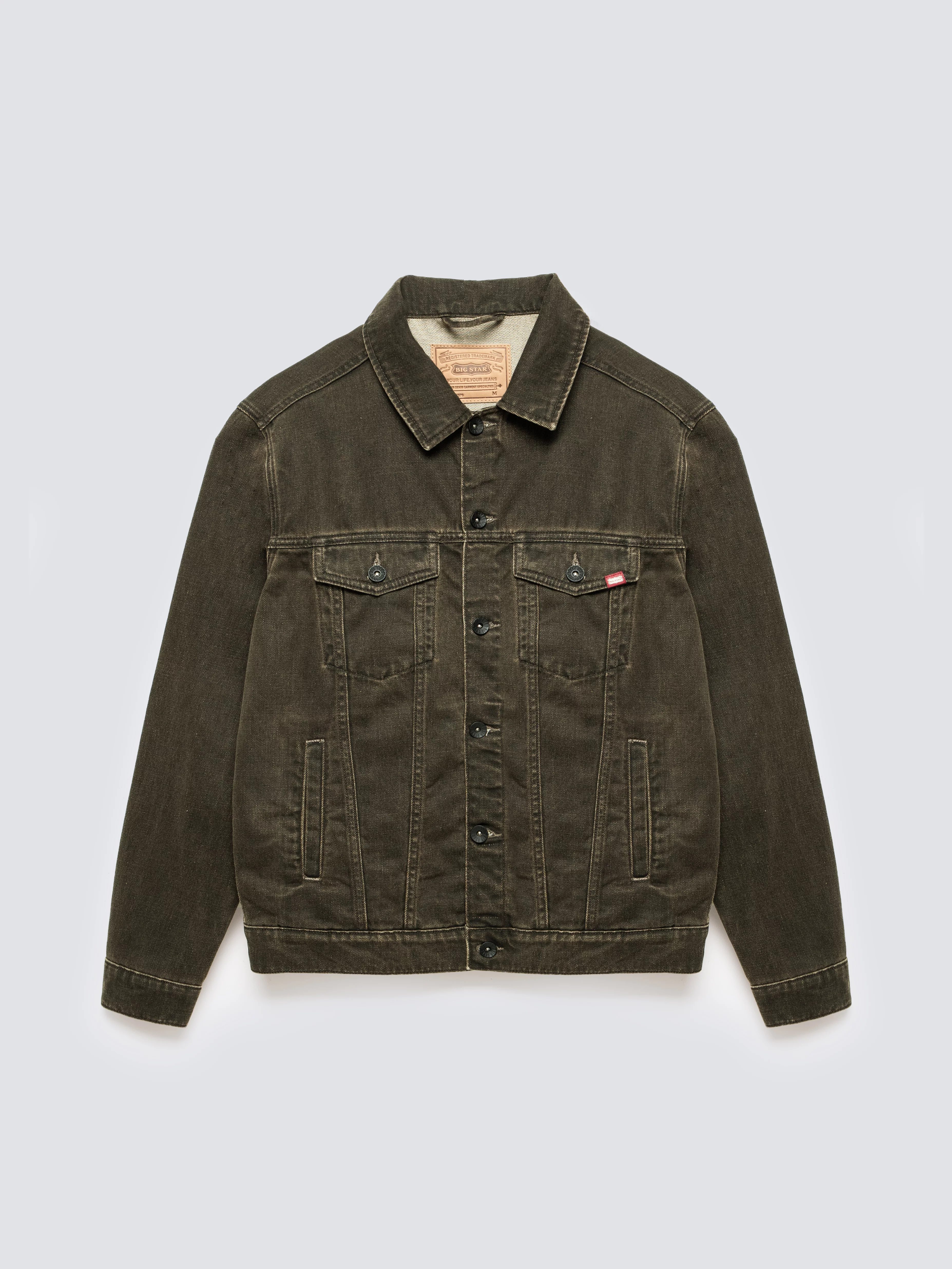 Kurtka męska jeansowa brązowa Charlie 888