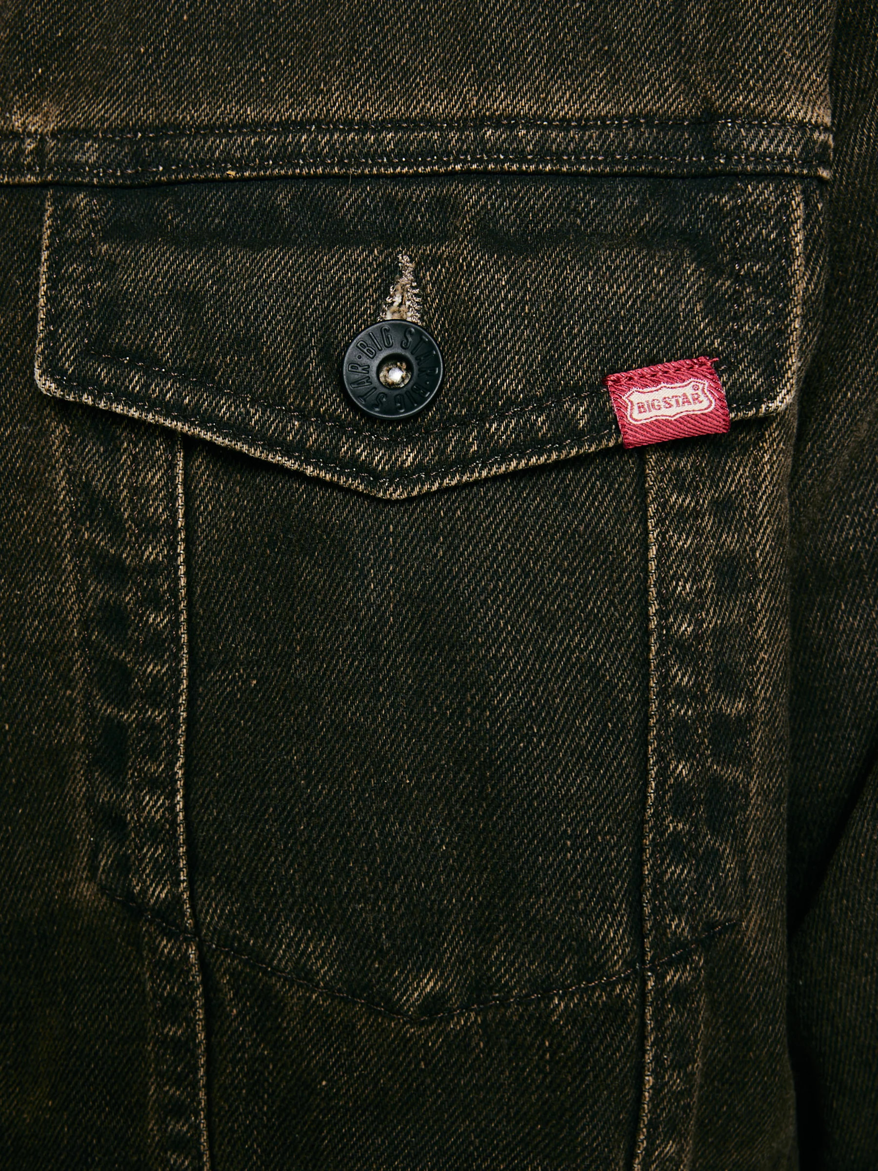 Kurtka męska jeansowa brązowa Charlie 888