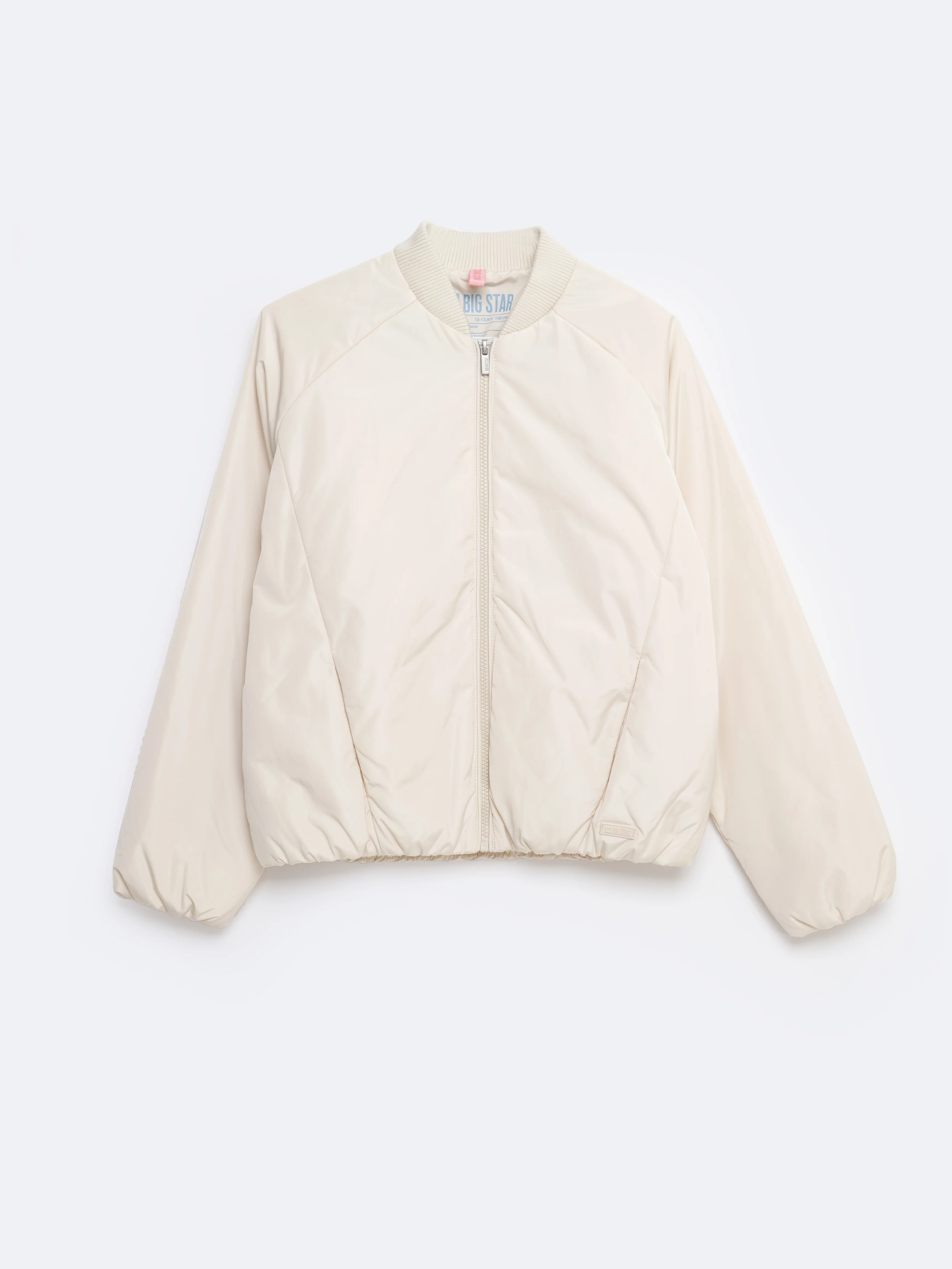 Kurtka dziewczęca bomberka kremowa Cayla 103