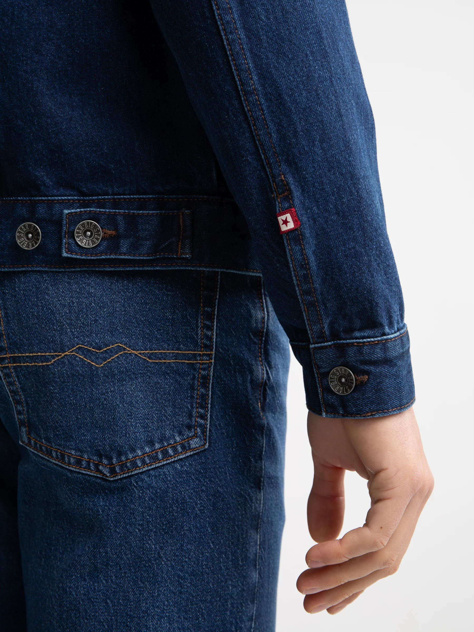 Kurtka męska jeansowa granatowa Charlie 564